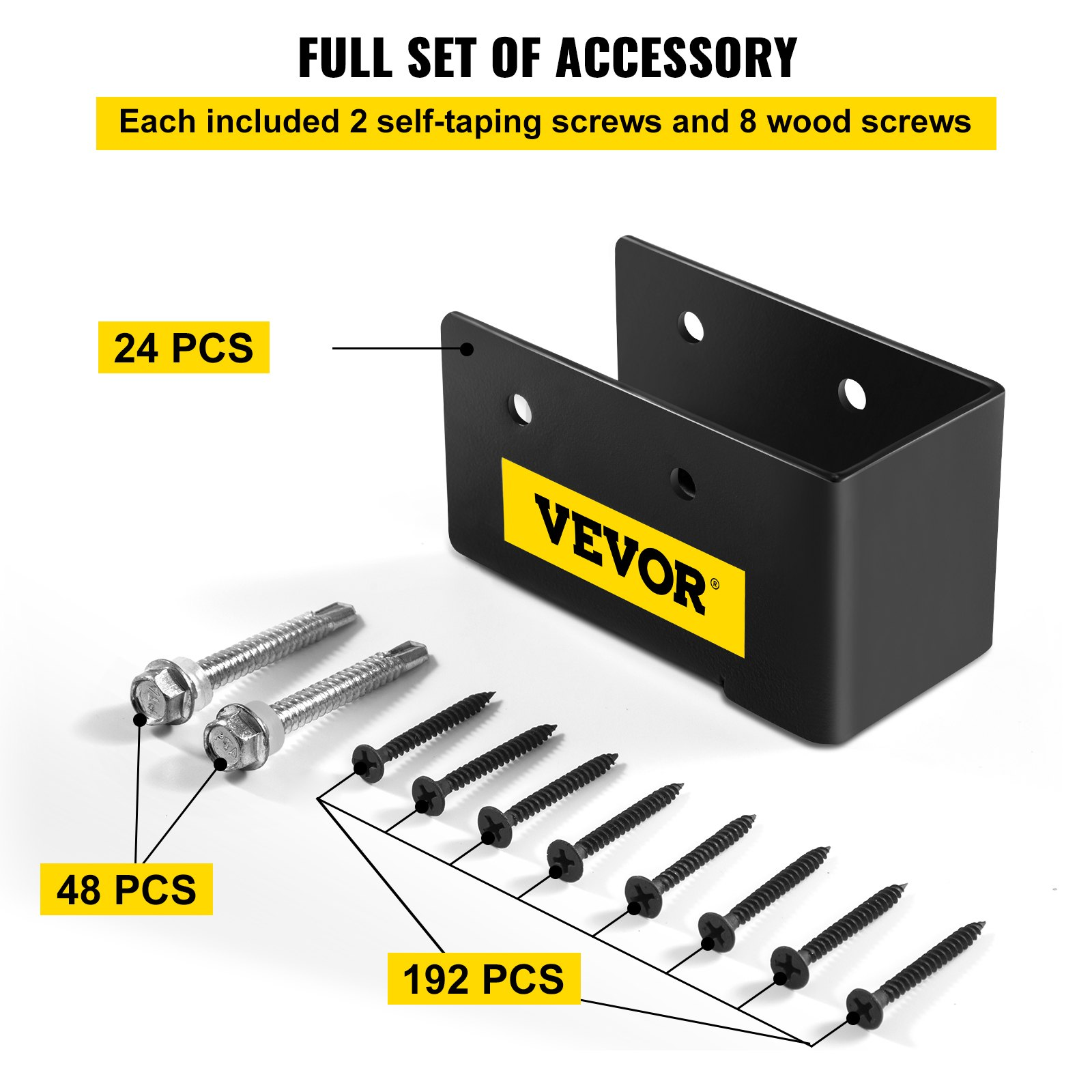 Concealed Joist Hanger, 2"x4" Outdoor Accent Concealed-Flange, 3.7"