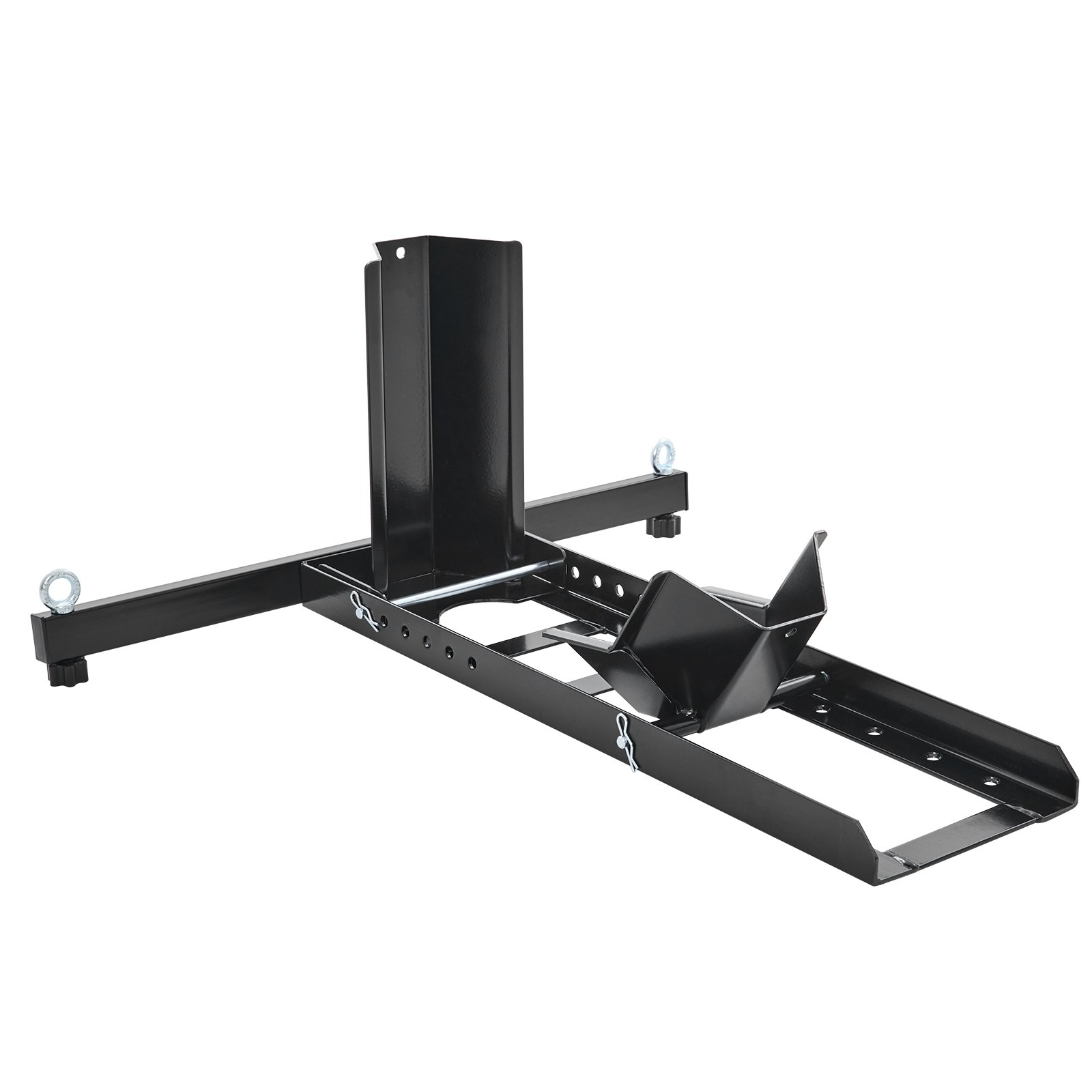 Motorcycle Wheel Chock Stand 1800lbs Heavy Duty Steel for 15"-22" Front Tires - Bild 10 von 12