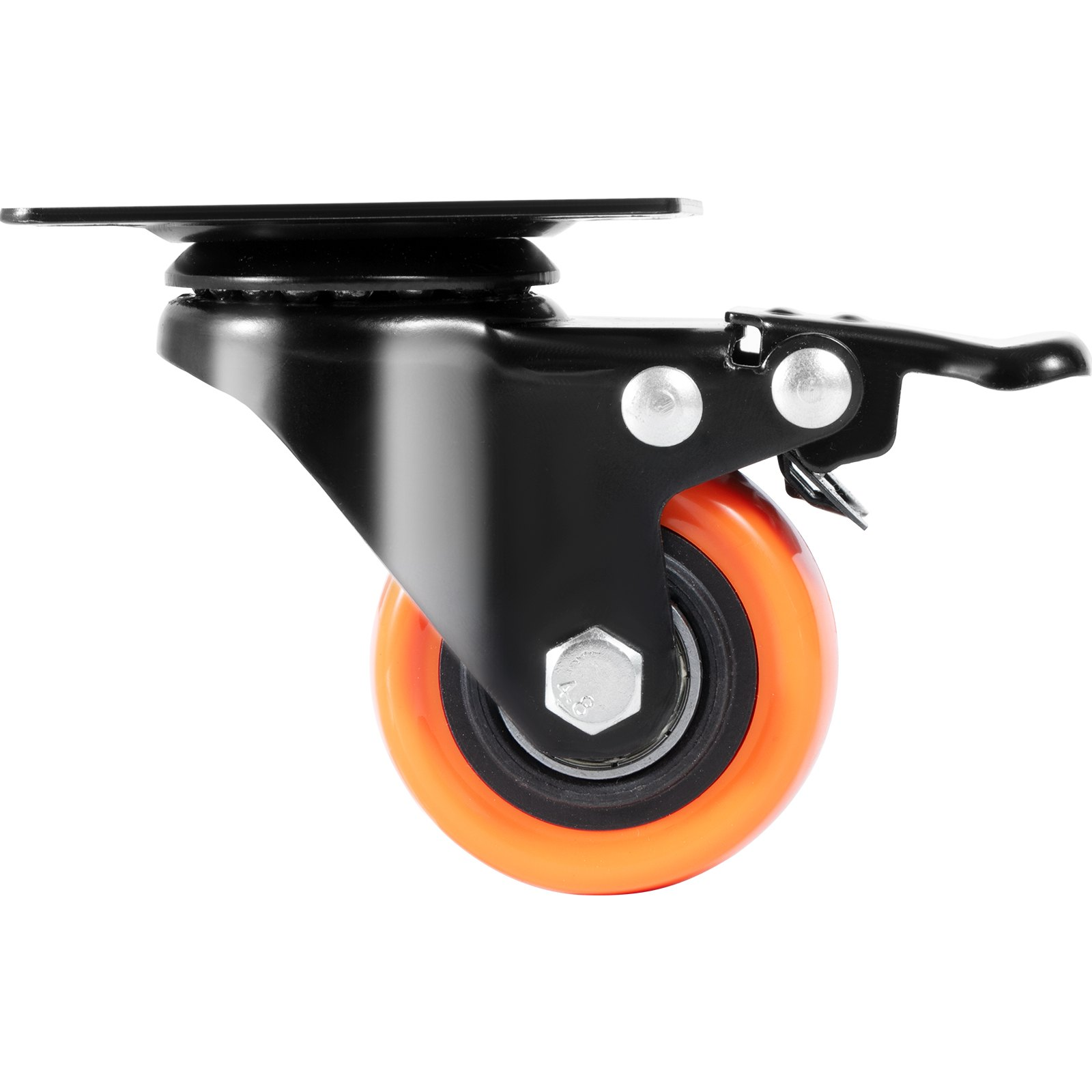 VEVOR Caster Wheels, Non-Marking Wheels for Cart Furniture Workbench - Picture 8 of 10