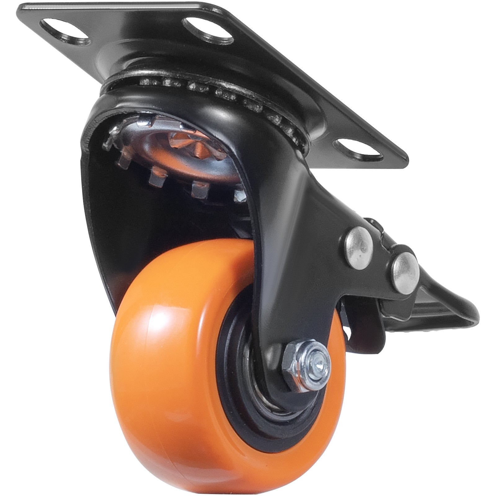 VEVOR Caster Wheels, Non-Marking Wheels for Cart Furniture Workbench - Picture 9 of 10