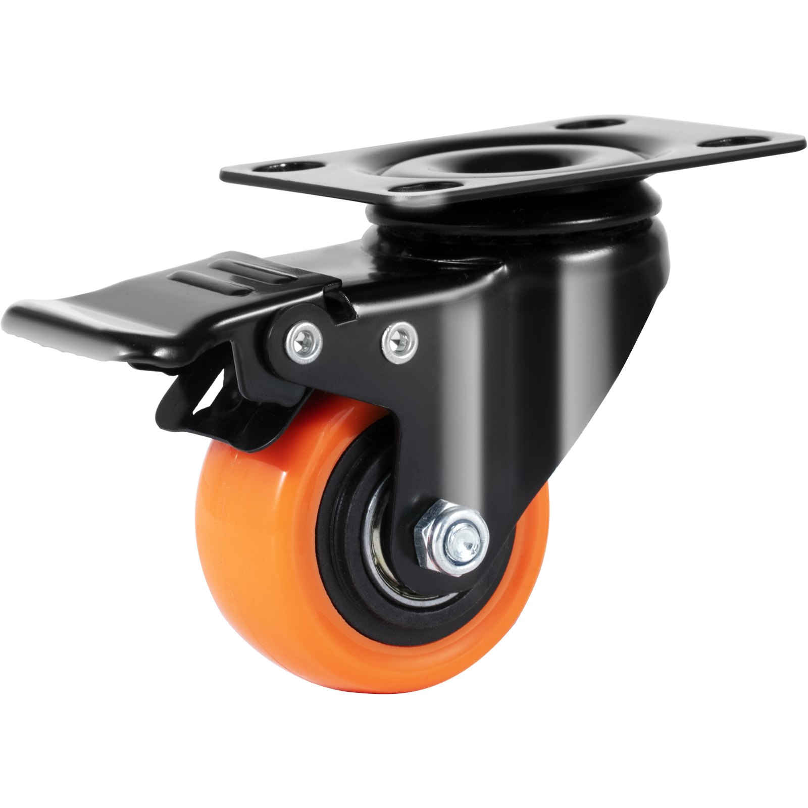 VEVOR Caster Wheels, Non-Marking Wheels for Cart Furniture Workbench - Picture 10 of 10