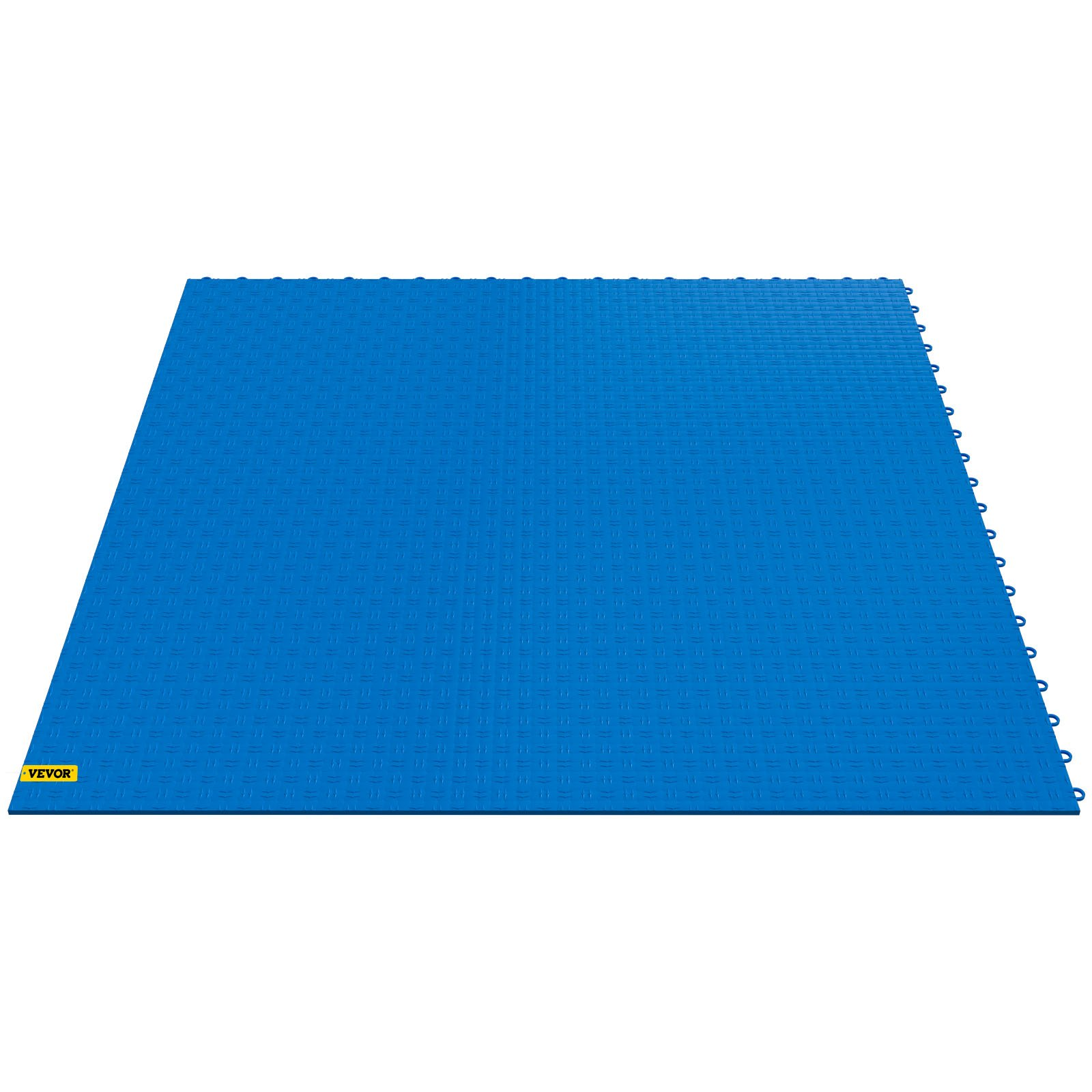 VEVOR Garage Tiles Interlocking, 12'' x 12'', 50 pcs, Blue Garage Floor