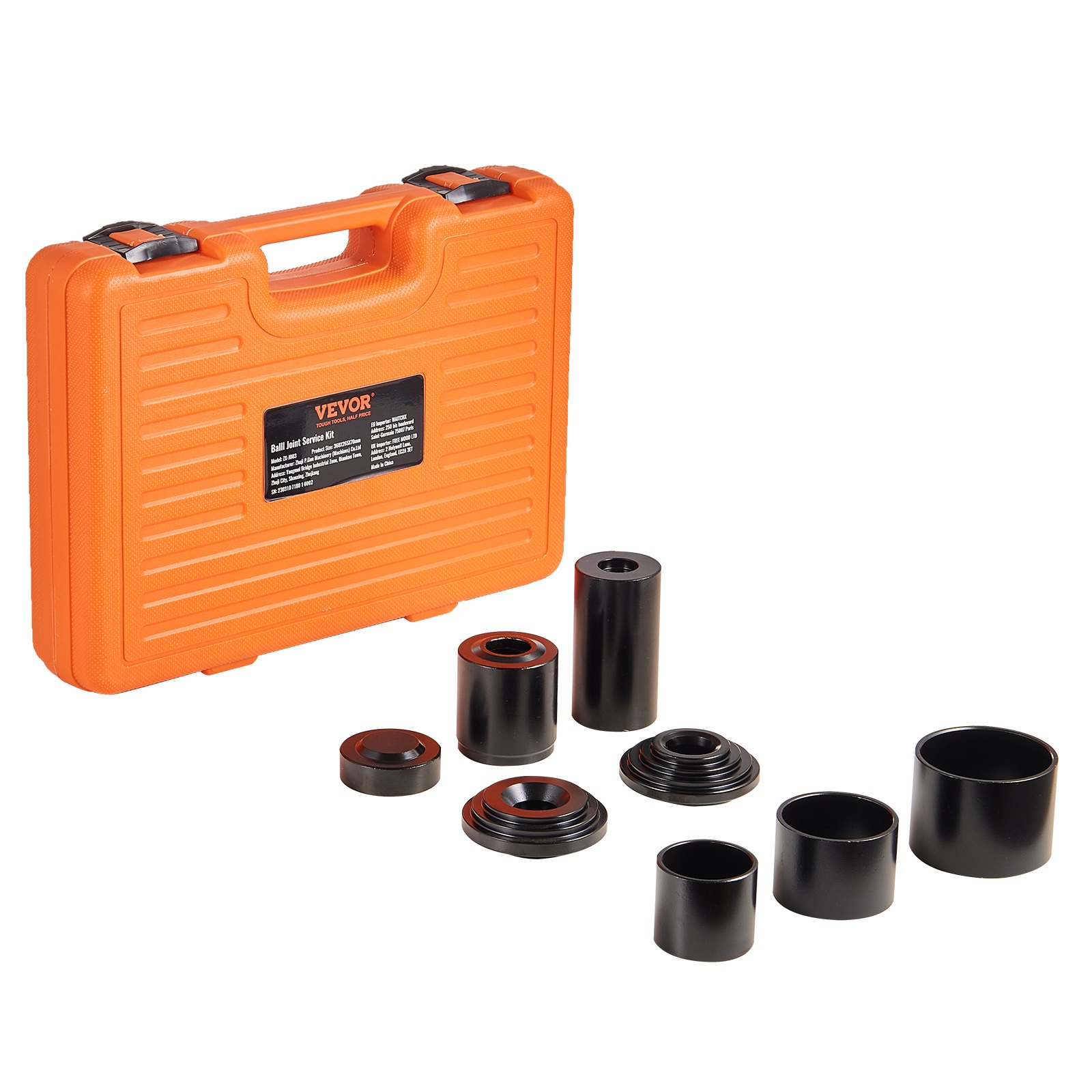 Ball Joint Press Kit C-press Ball Joint Tools 10 pcs Automotive Repair Kit