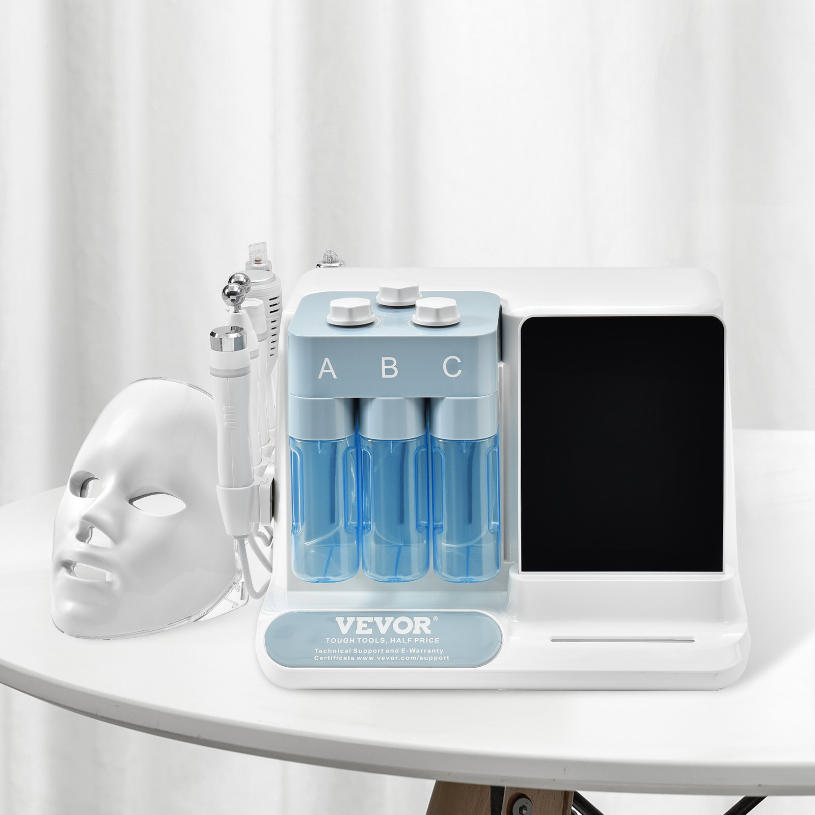 VEVOR 8 in 1 Hydrogen Oxygen Facial Machine for Spa