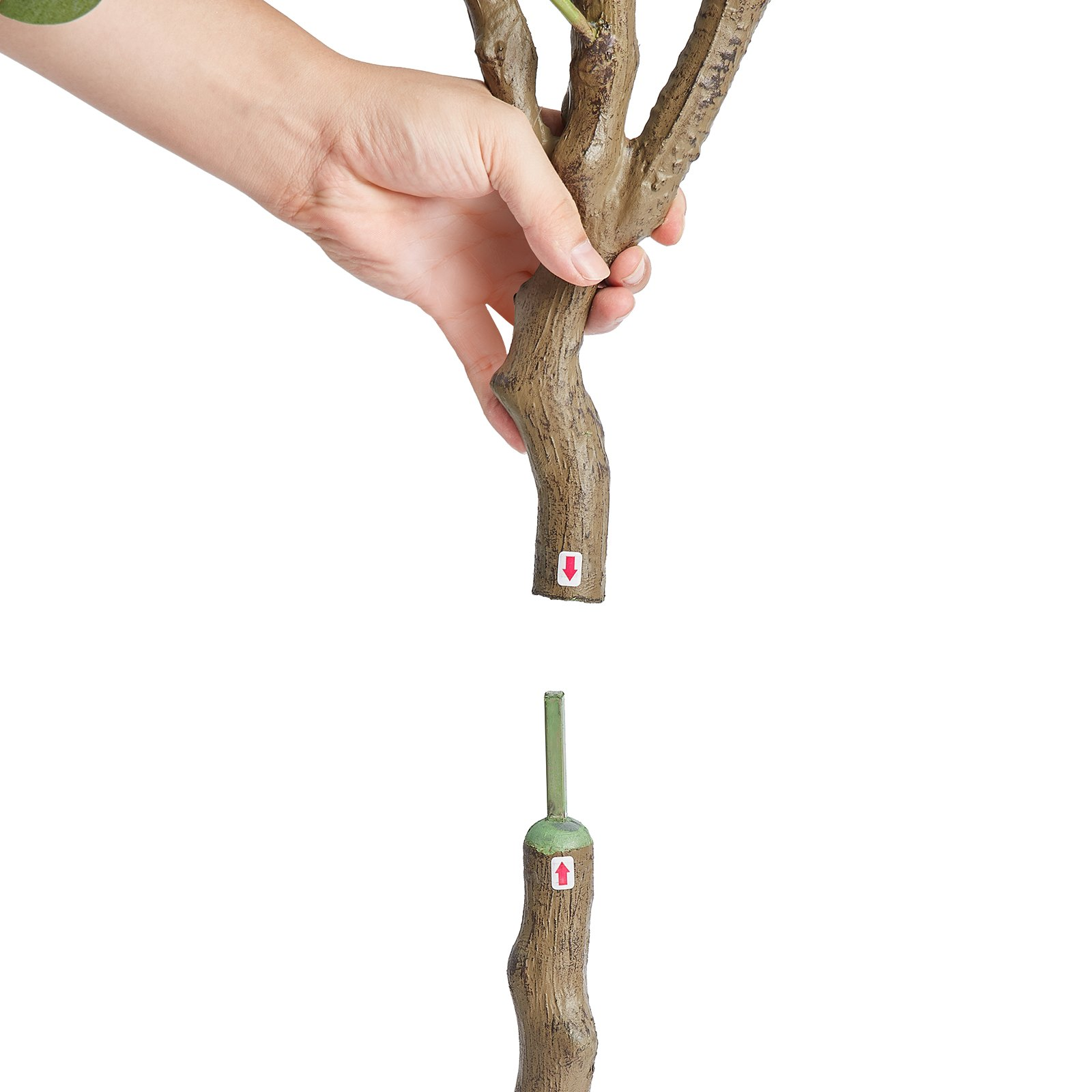 6 FT Artificial Eucalyptus Tree, Lifelike Faux Plant for Indoor/Outdoor Décor - Picture 10 of 10