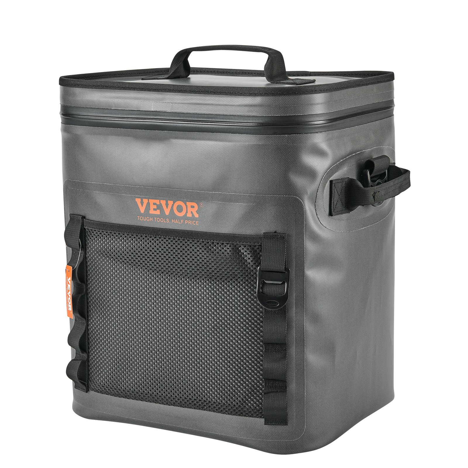 Soft Cooler Bag, 30 Cans Soft Sided Cooler Bag Leakproof with Zipper, Travel - Picture 8 of 10