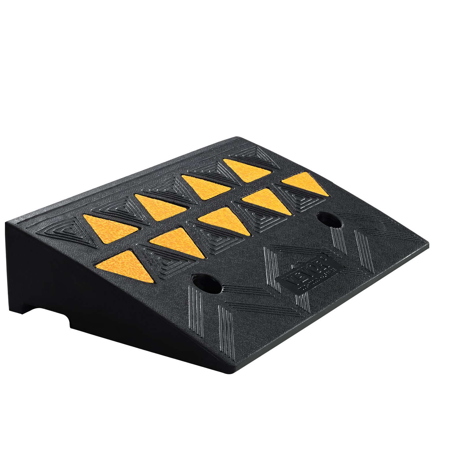 Rubber Curb Ramp - 4.25" Rise Height Sidewalk Curb Ramp, Bikes