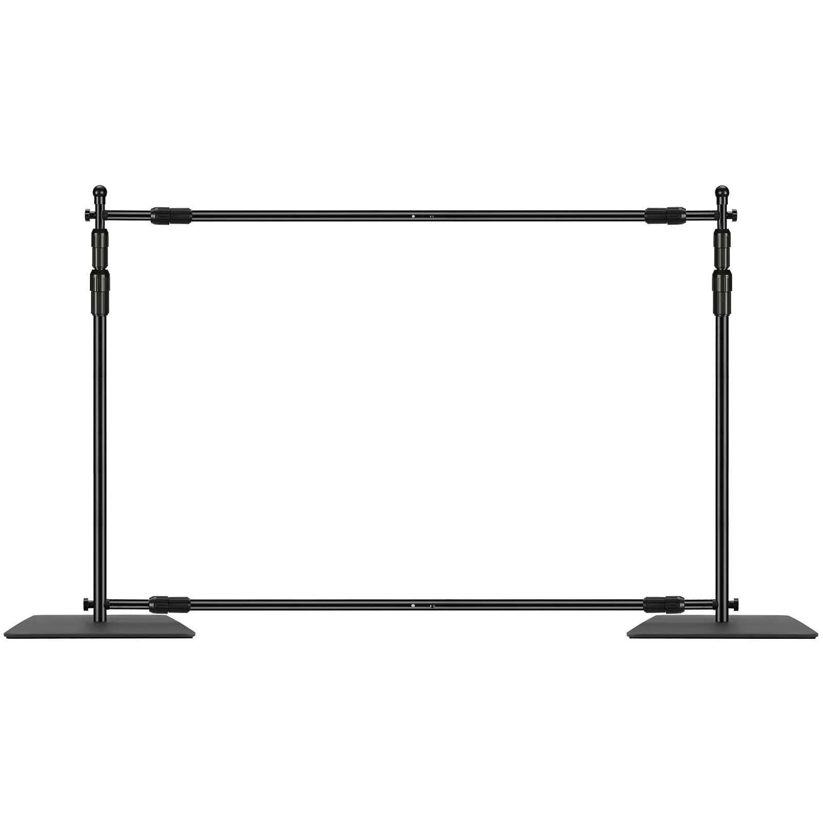 10ft x 10ft Pipe and Drape Kit - Heavy Duty Backdrop Stand with Carbon Steel Bas - Picture 11 of 12