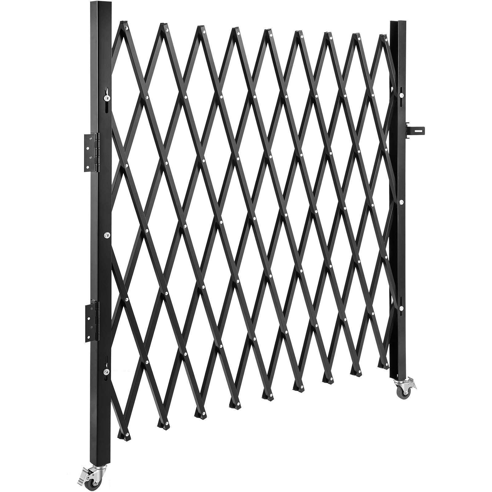 Single Folding Security Gate, Scissor Gate or Door with Padlock