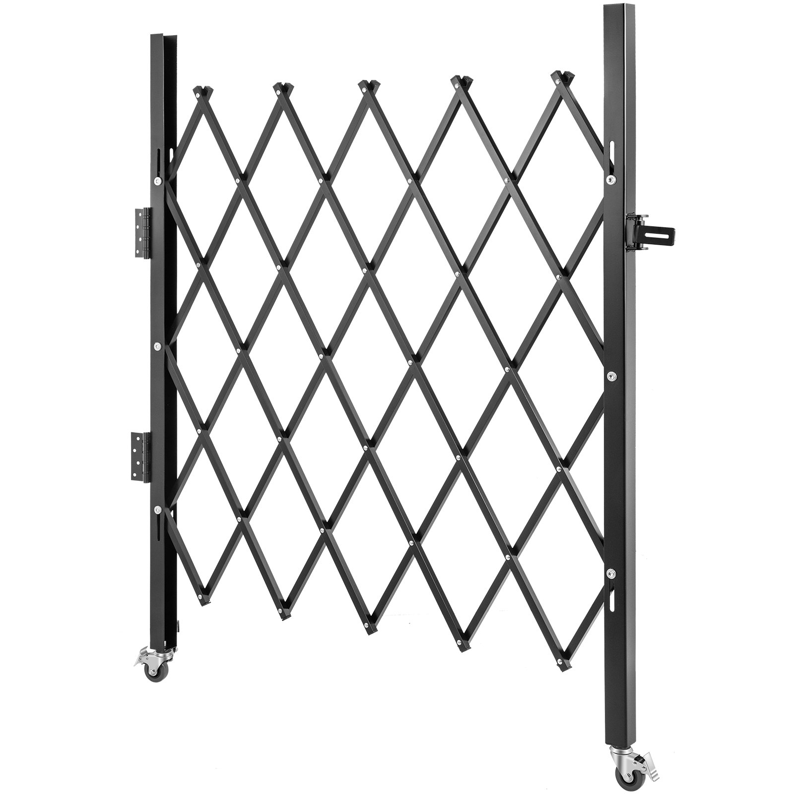 Single Folding Security Gate, Scissor Gate/Door with Padlock