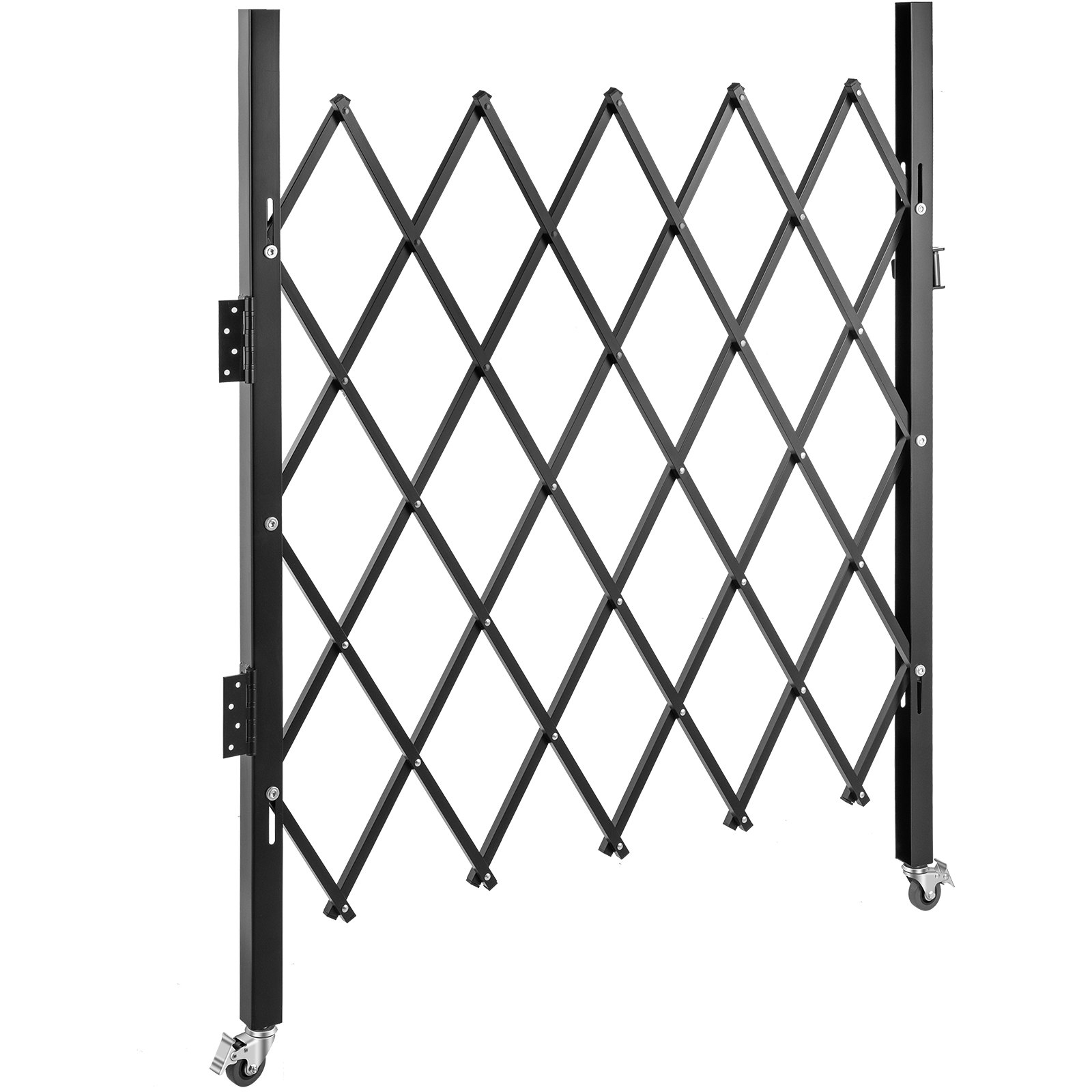 Single Folding Security Gate, Scissor Gate/Door with Padlock