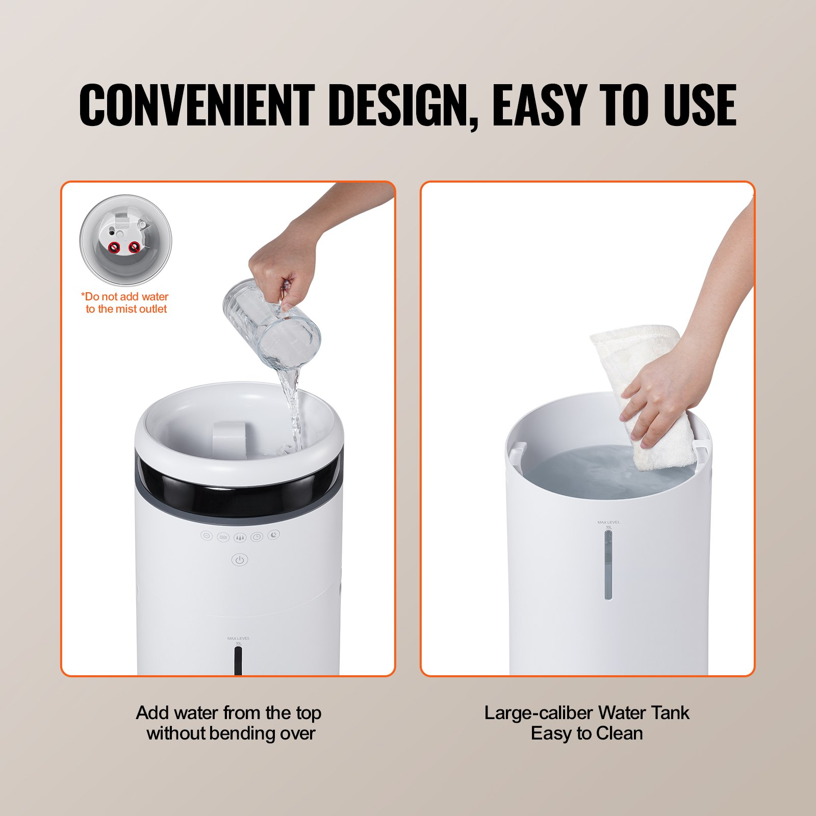 High-Capacity Humidifier for Large Rooms & Whole House, and Commercial Spaces