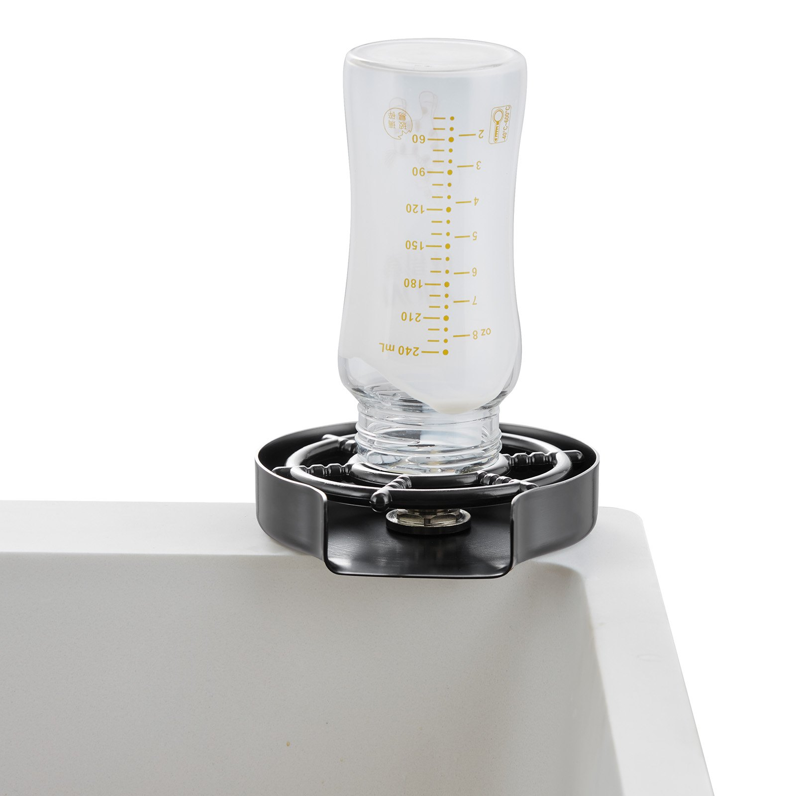 VEVOR Glass Rinser, Wine Glass (Matte Black Base) - Picture 10 of 10