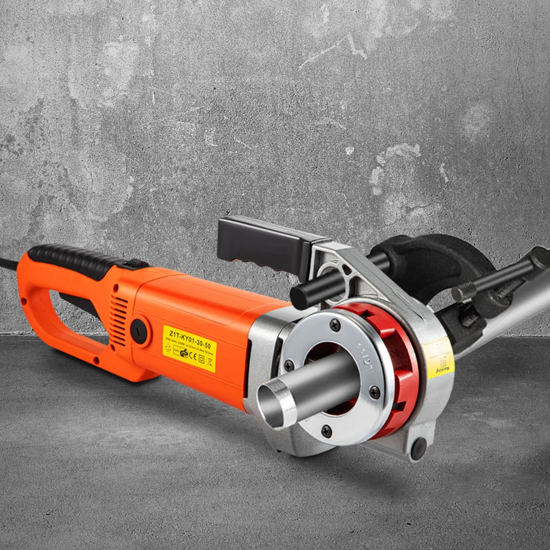 Electric Pipe Threader, 2300W Pipe Threading Machine with 6 Dies 1/2"-2", 110V