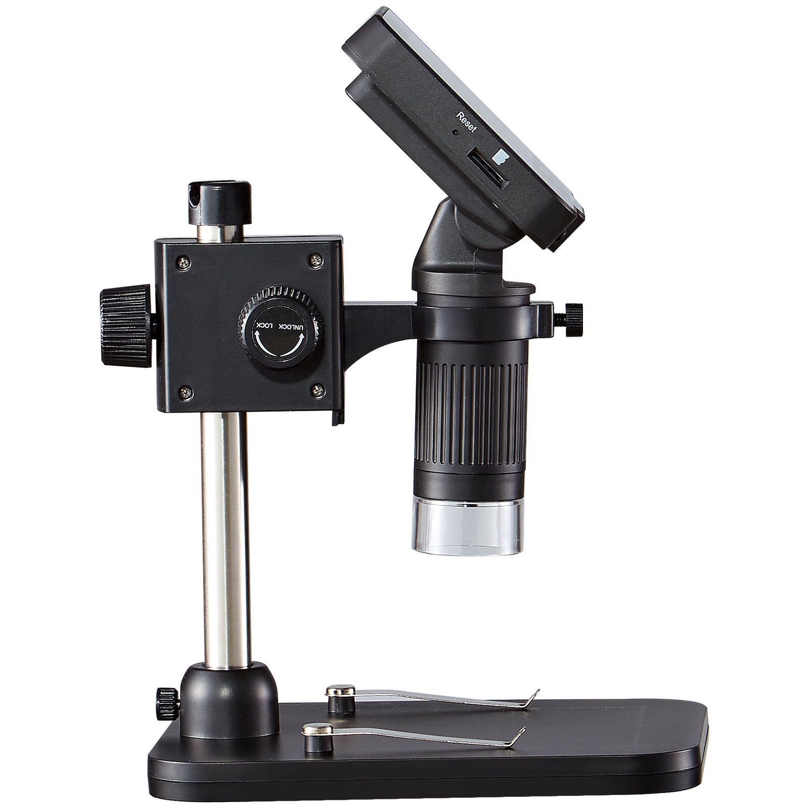 Digital Microscope with 4.3” IPS Screen - 50X-1000X Magnification, 1080P Photo/V