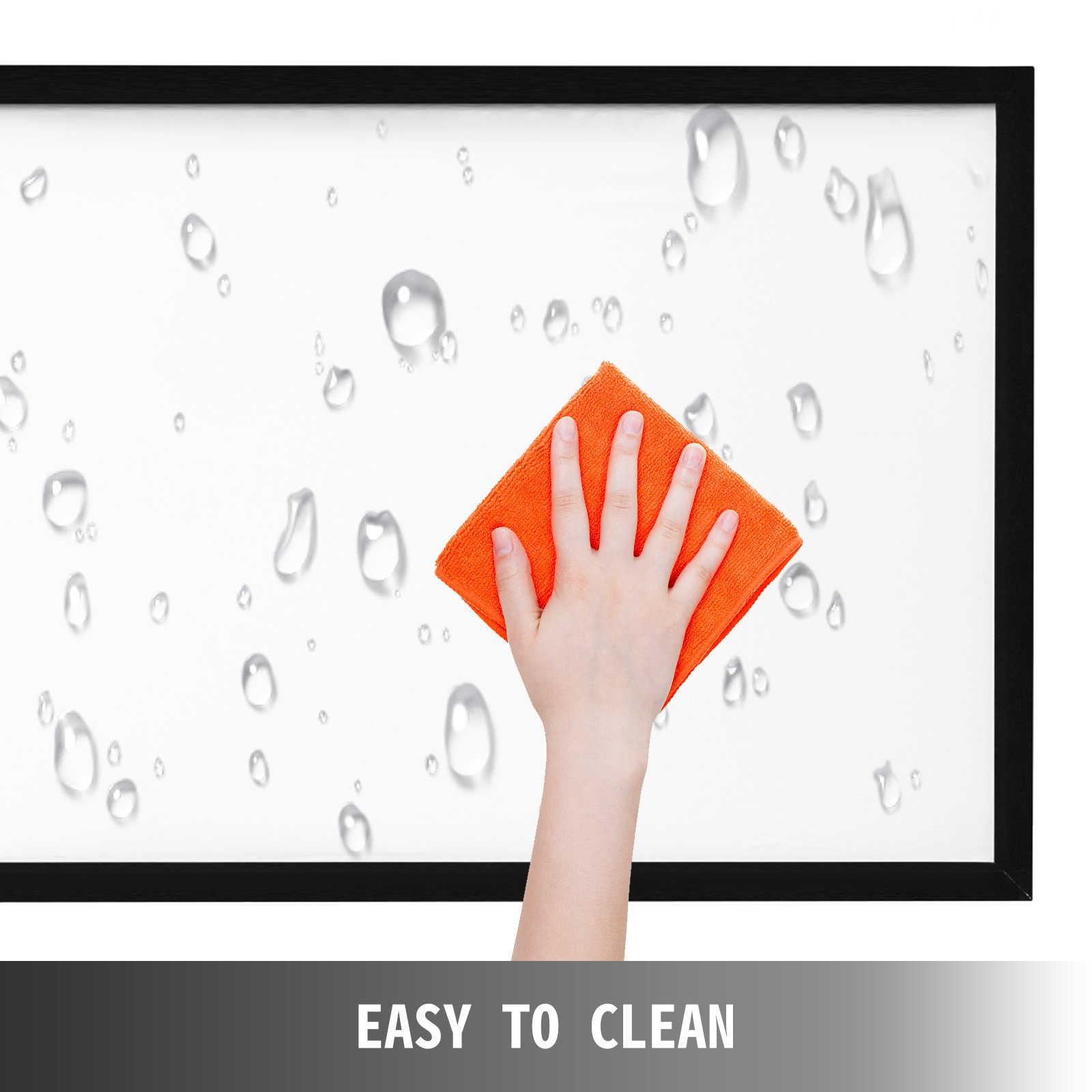 Projection Screen 120inch 16:9 Movie Screen Fixed Frame 3D Projector Screen for