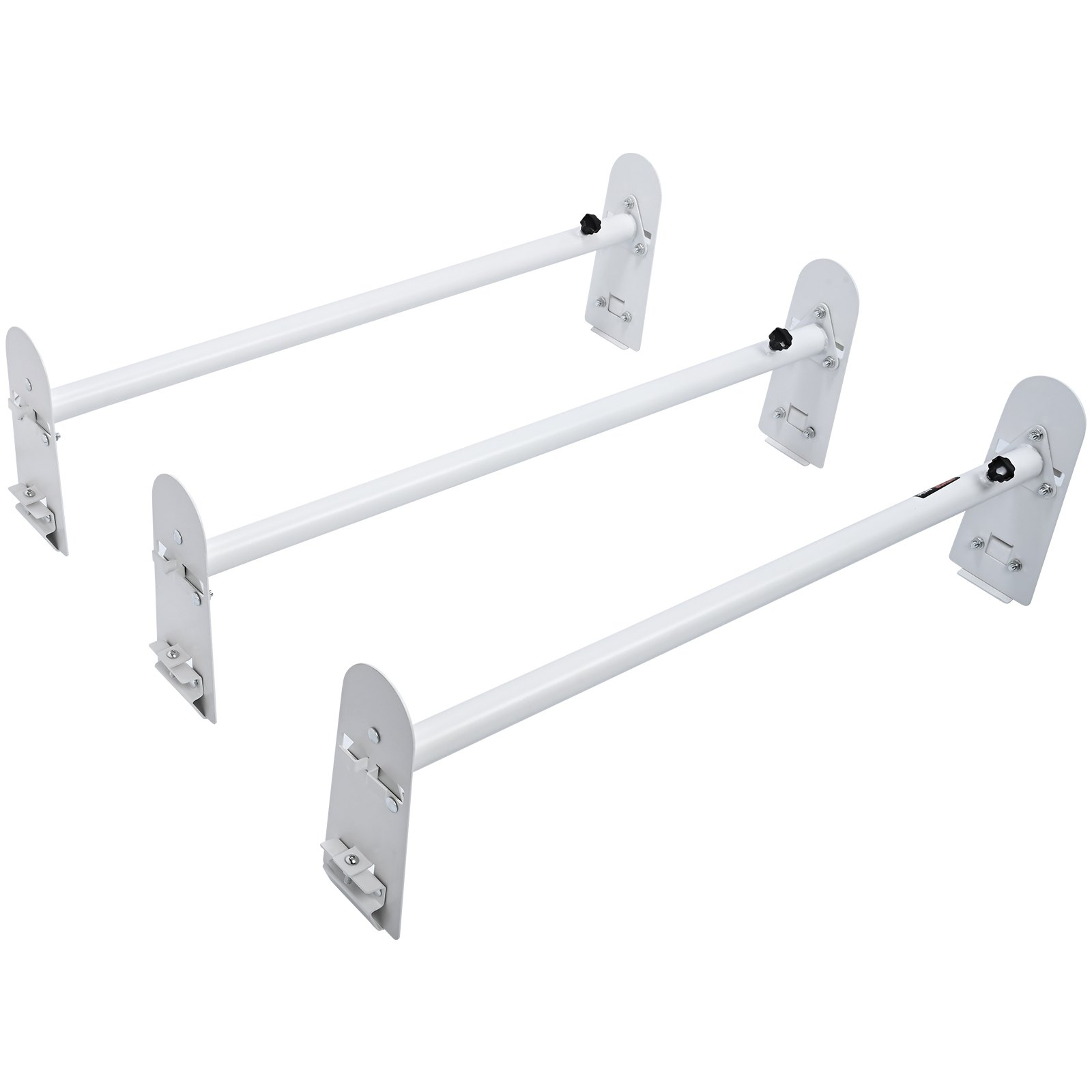 Heavy-Duty Van Roof Ladder Rack - 750 LBS Capacity, Adjustable Length 40.2" to 7