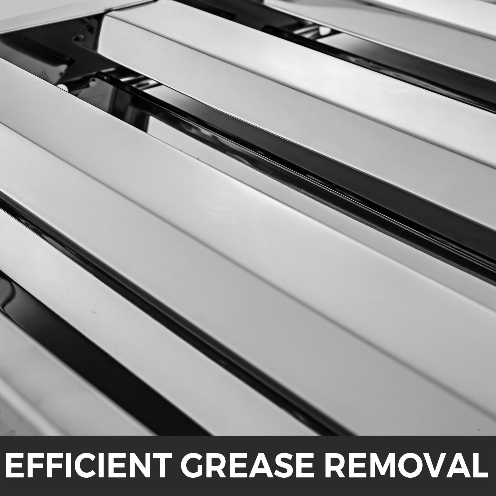 Pack of 6 Commercial Hood Filters, 19.5"x19.5" Stainless Steel Grease Filter