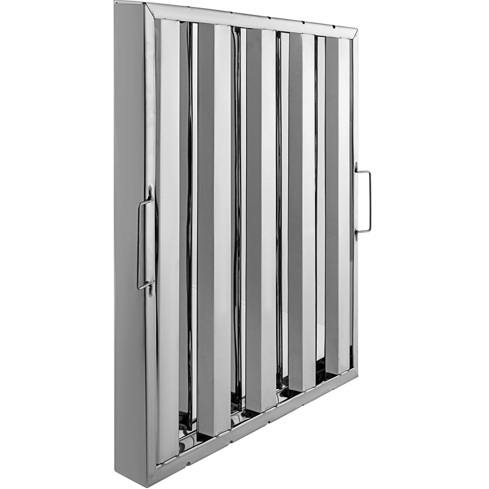 Pack of 6 Commercial Hood Filters, 19.5"x19.5" Stainless Steel Grease Filter