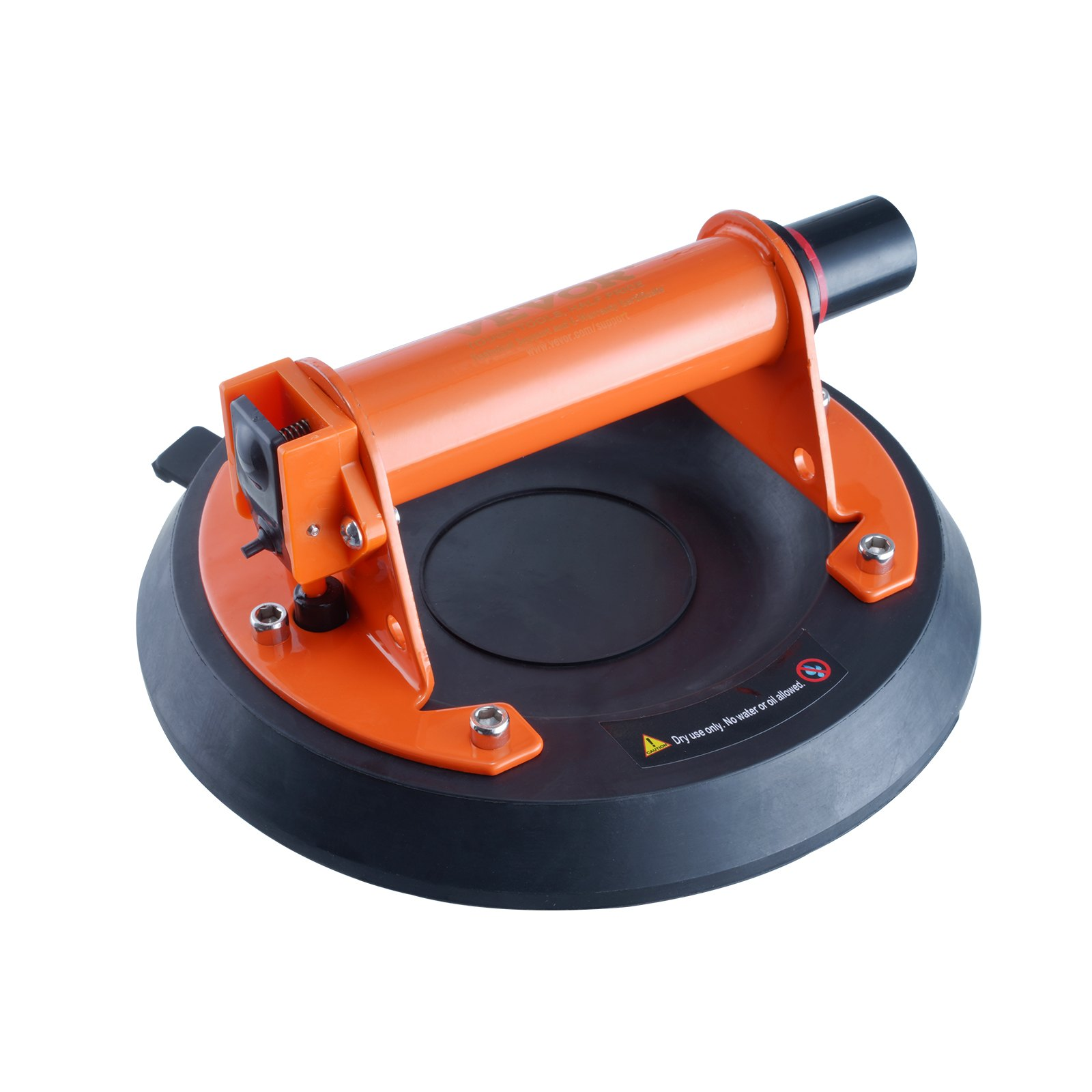 VEVOR Glass Suction Cup, 8" 615 lbs Load Capacity, Wood Panel Lifting