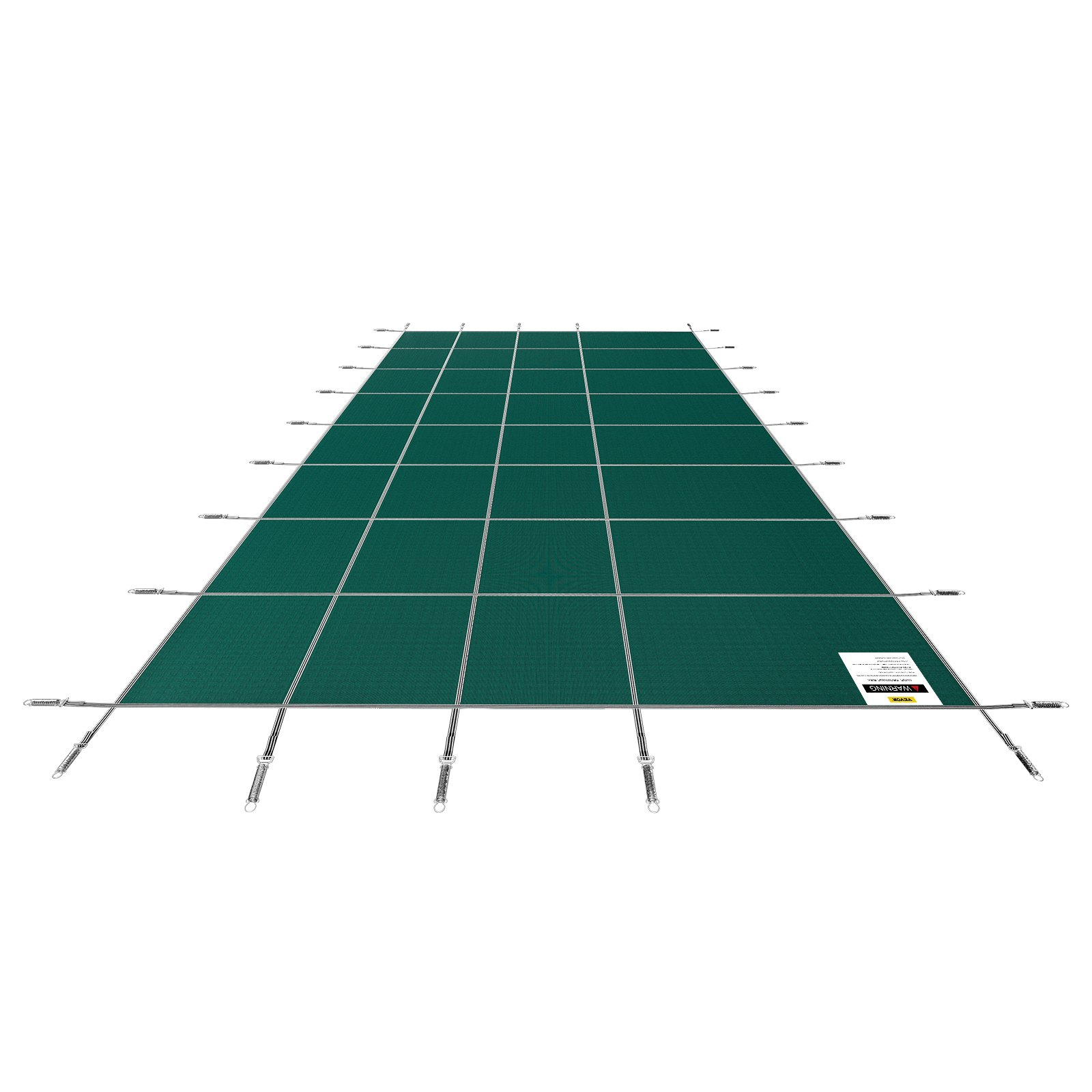 Pool Safety Cover Fits 16x36ft Rectangle Inground Pools, Green