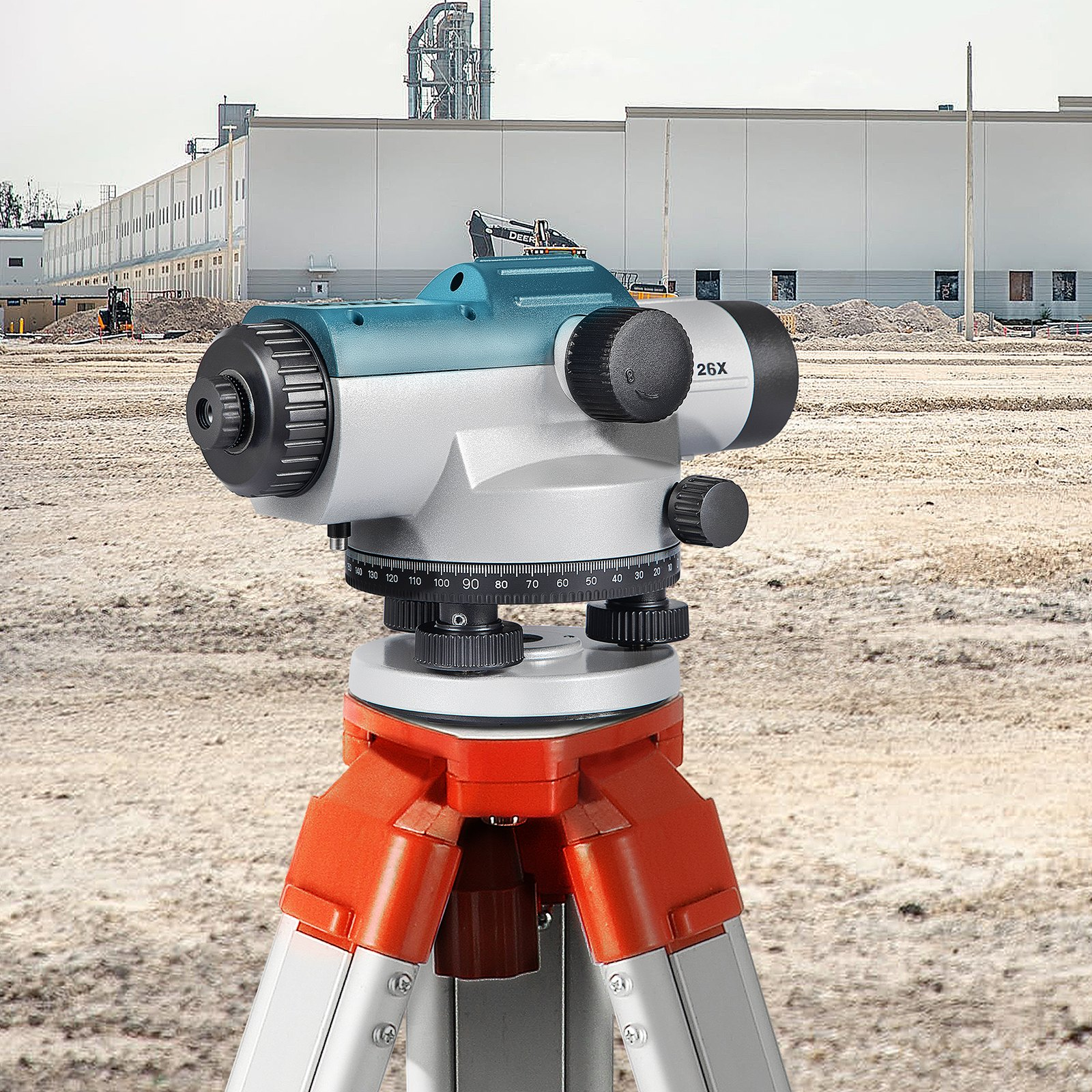 26X Automatic Optical Level Kit High Precision Height/Distance/Angle MeasureIP54 - Bild 7 von 10