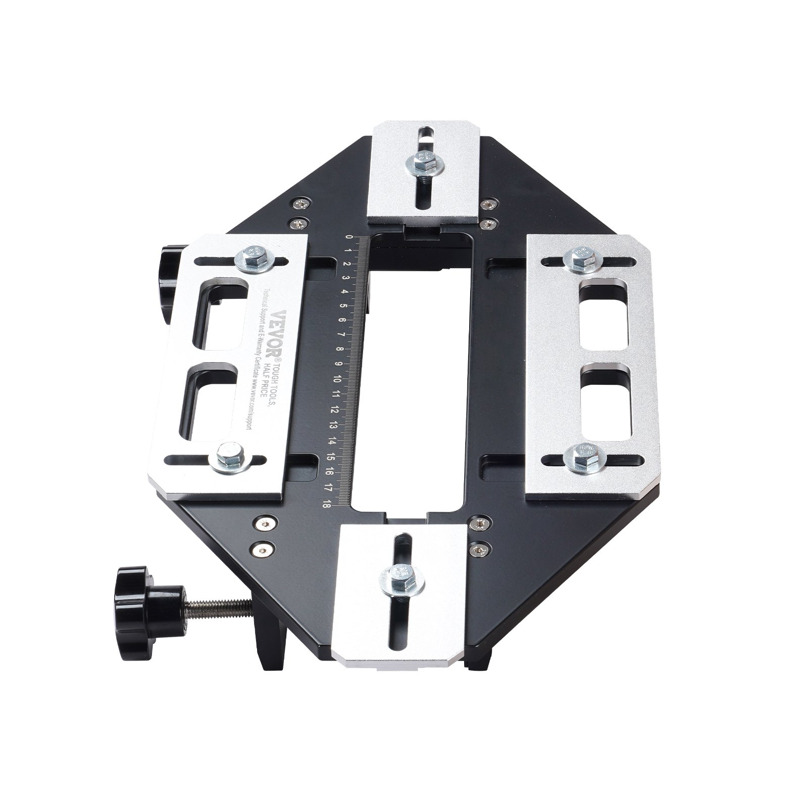 Aluminum Door Hinge Jig Slotting Locator for Hinge & Lock Installation