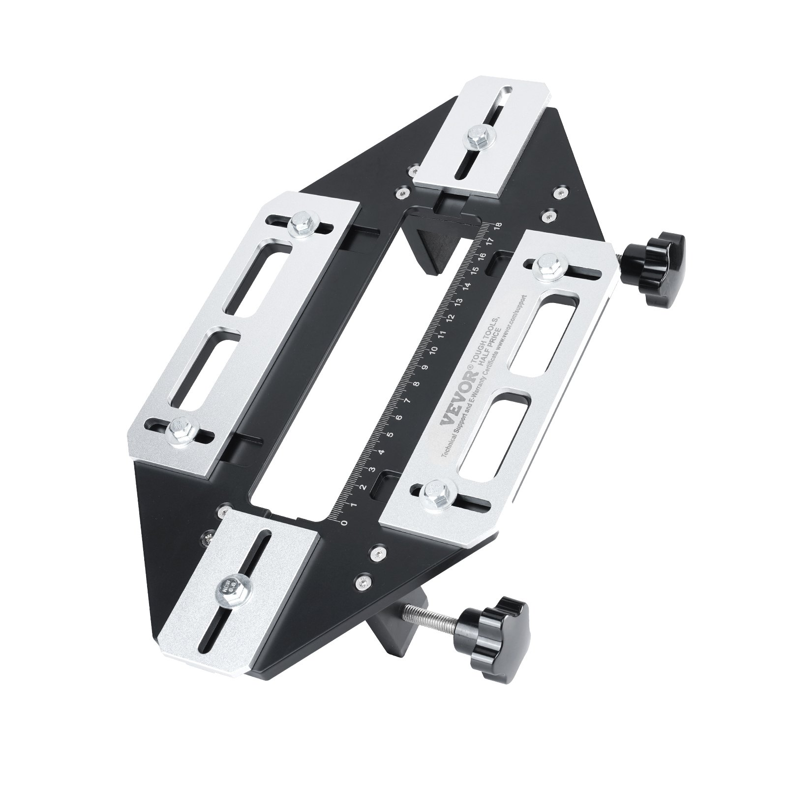 Aluminum Door Hinge Jig Slotting Locator for Hinge & Lock Installation