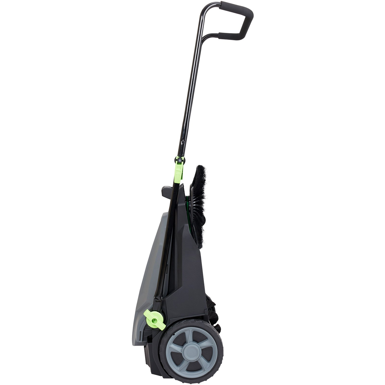 VEVOR Walk-Behind Hand Push Floor Sweeper, 25.6" Wide Manual Sweeper