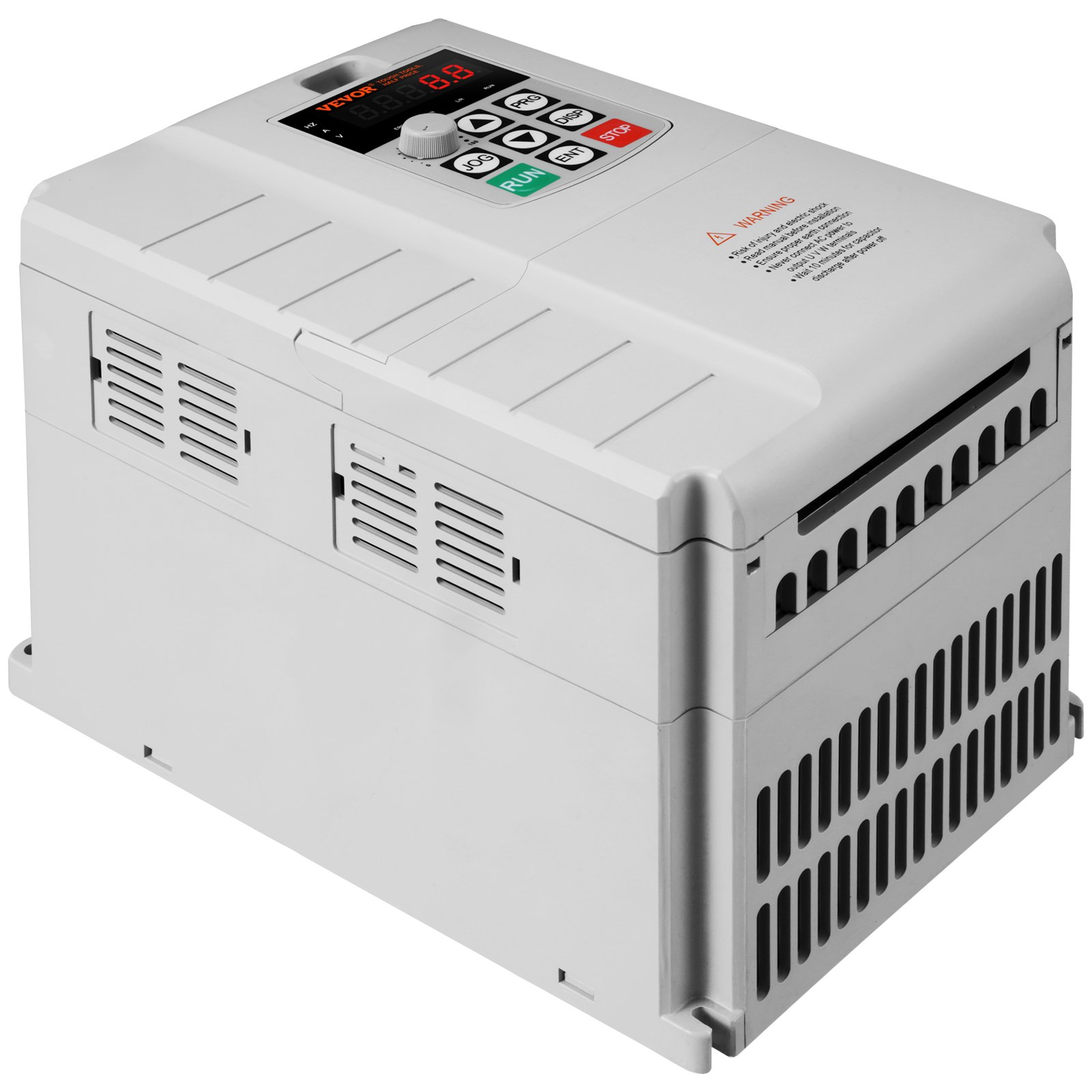 VEVOR VFD 7.5KW, 10HP Variable Frequency Drive for 3-Phase Motor Speed Control