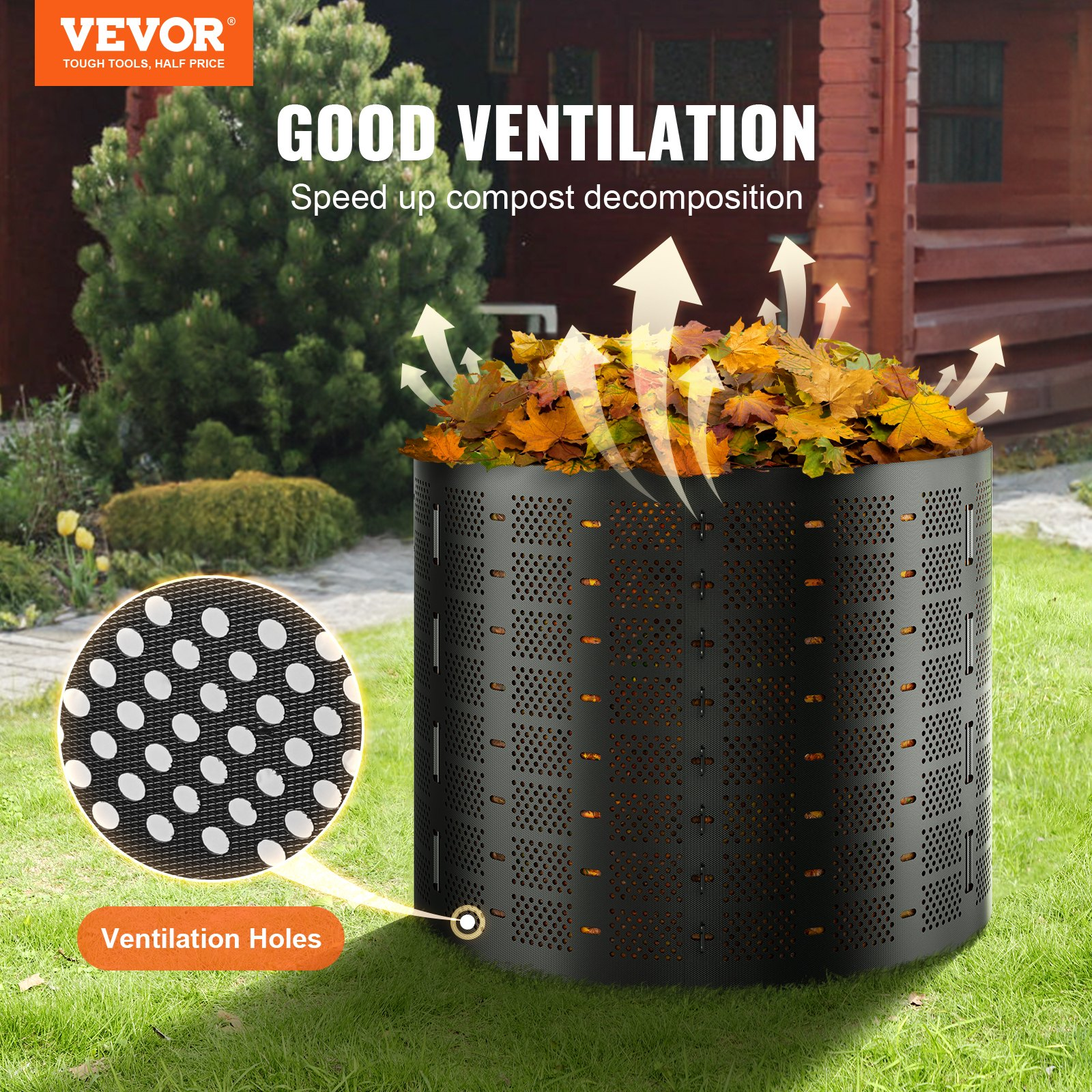 Storage Tank Compost Compost Bin 220 Gallon, Fast Creation of Fertile Soil | eBay