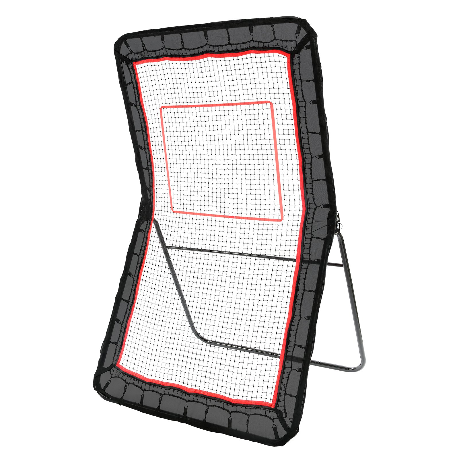 Lacrosse Rebounder for Backyard, 4x7 Ft Volleyball Bounce Back Net, Pitchback Th