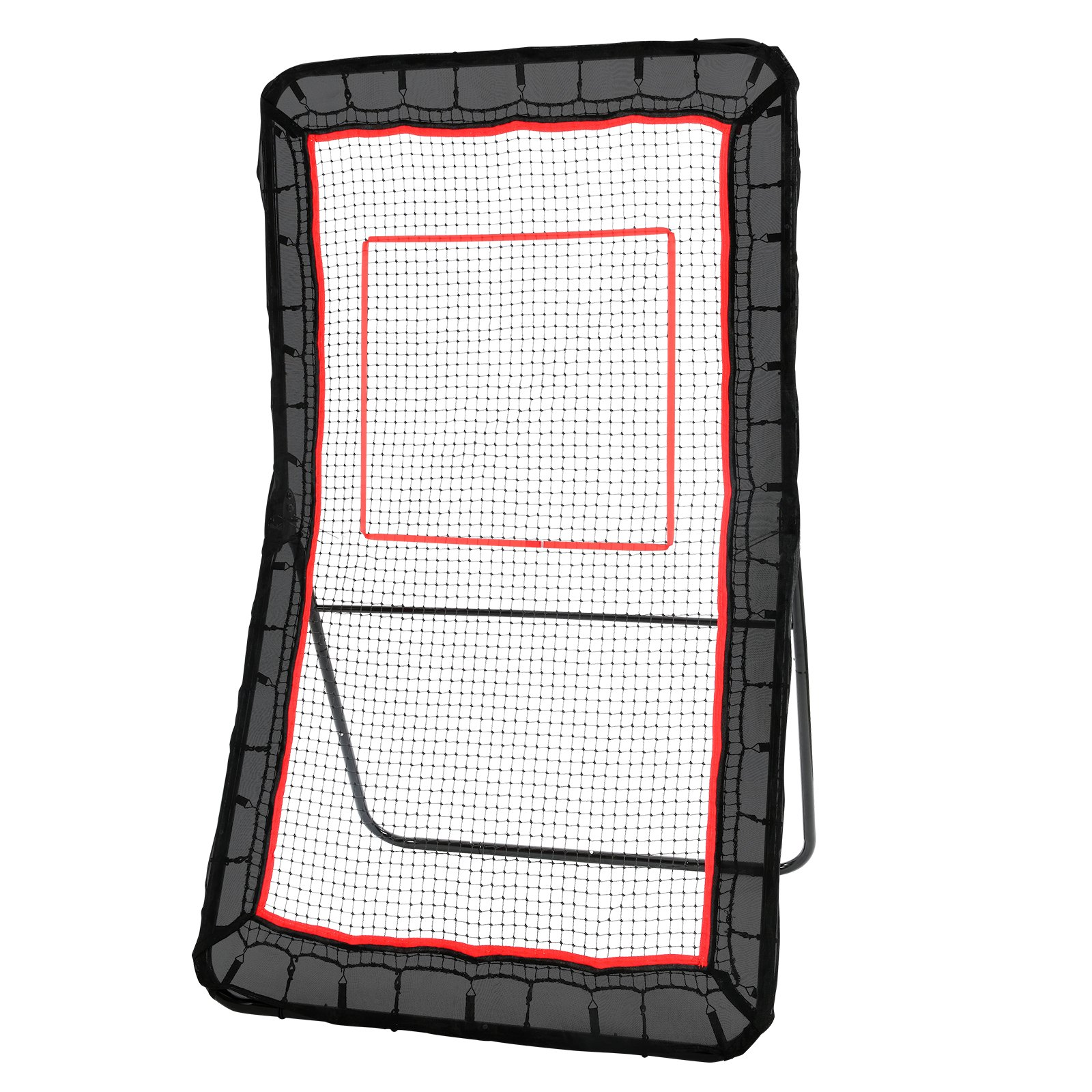 Lacrosse Rebounder for Backyard, 4x7 Ft Volleyball Bounce Back Net, Pitchback Th