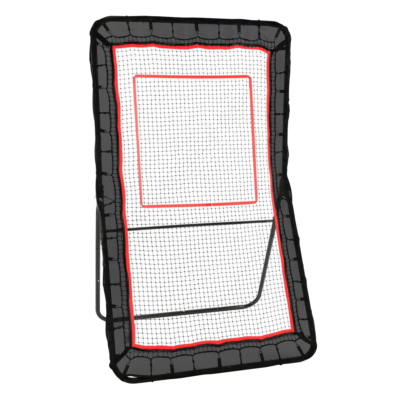 Lacrosse Rebounder for Backyard, 4x7 Ft Volleyball Bounce Back Net, Pitchback Th