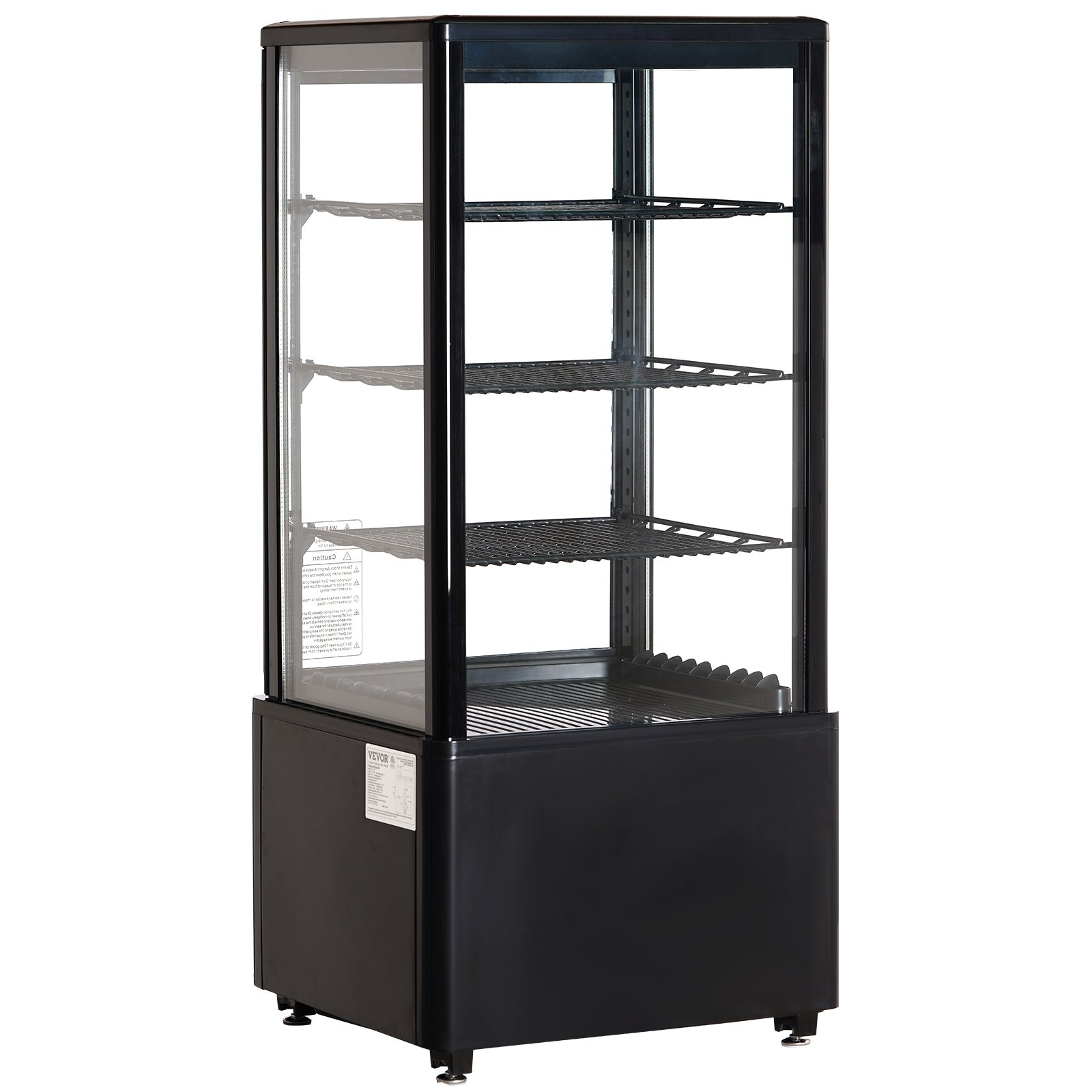 Refrigerated Display Case 3 Cu Ft 3 Tier Countertop Pastry Cooler