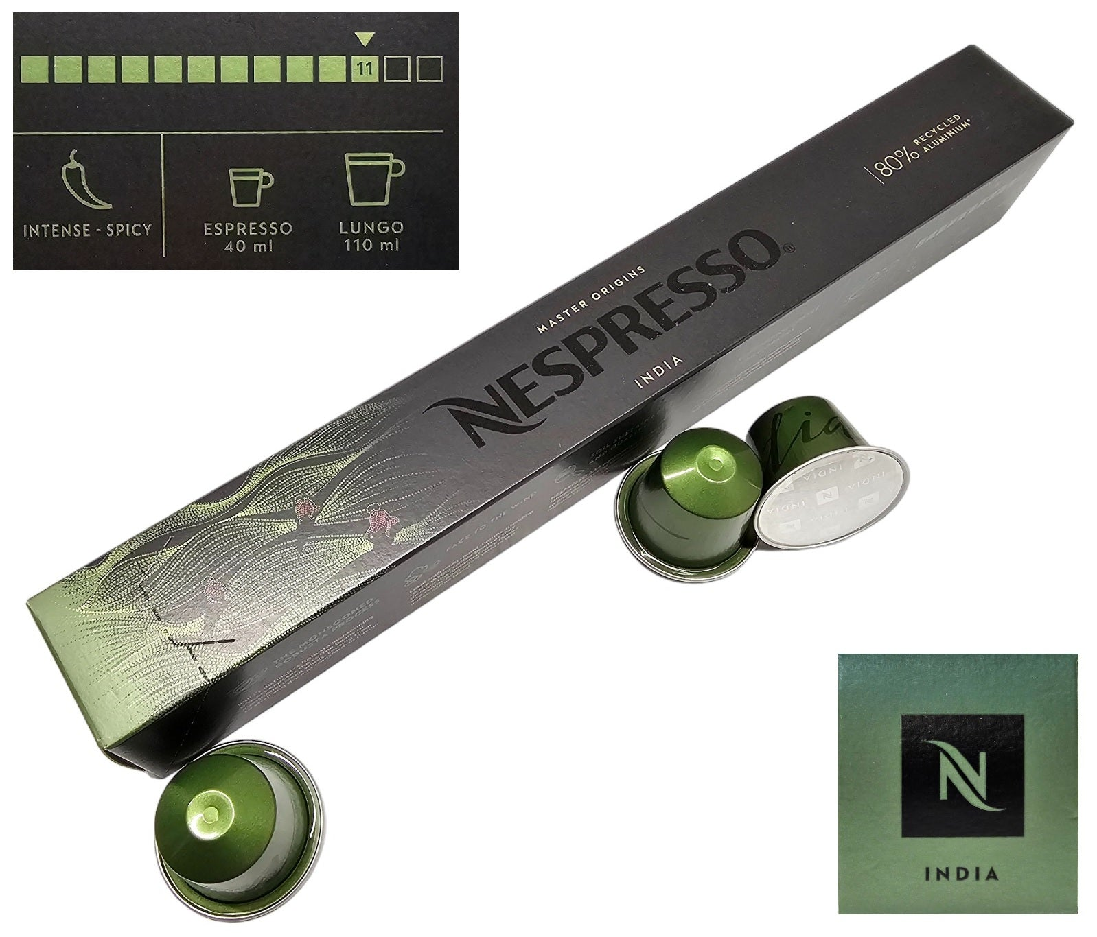 Nespresso CLASSIC Coffee Machine Capsules Pod Sleeve Full Flavour List UK Bulk - Picture 14 of 37