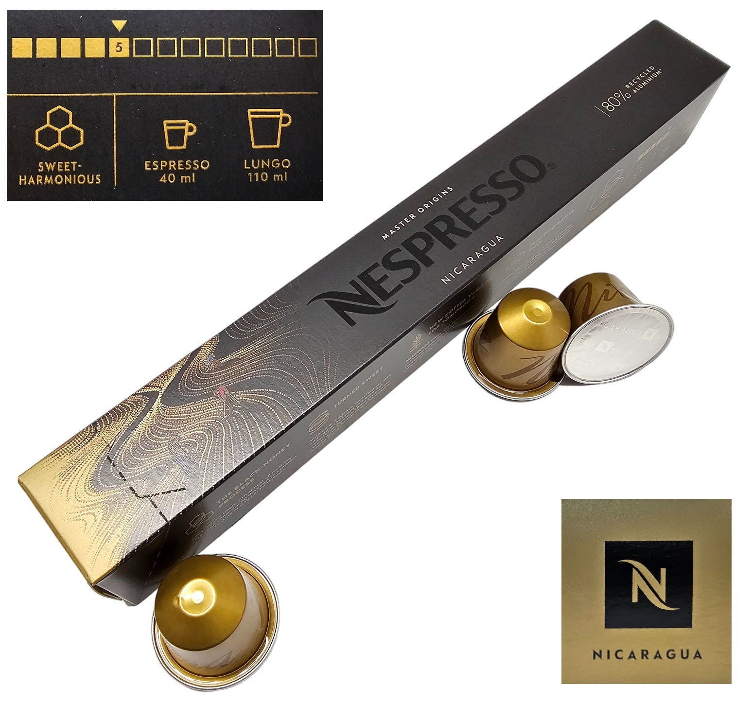 Nespresso CLASSIC Coffee Machine Capsules Pod Sleeve Full Flavour List UK Bulk - Picture 17 of 37