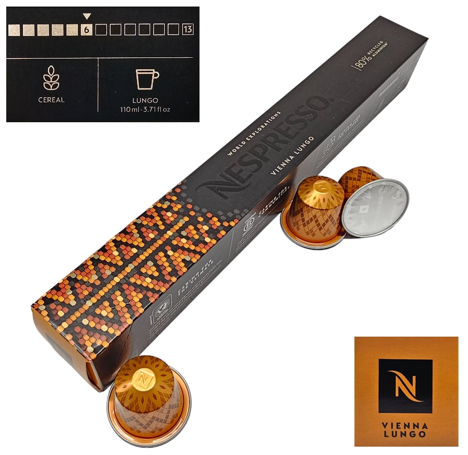 Nespresso CLASSIC Coffee Machine Capsules Pod Sleeve Full Flavour List UK Bulk - Picture 21 of 37