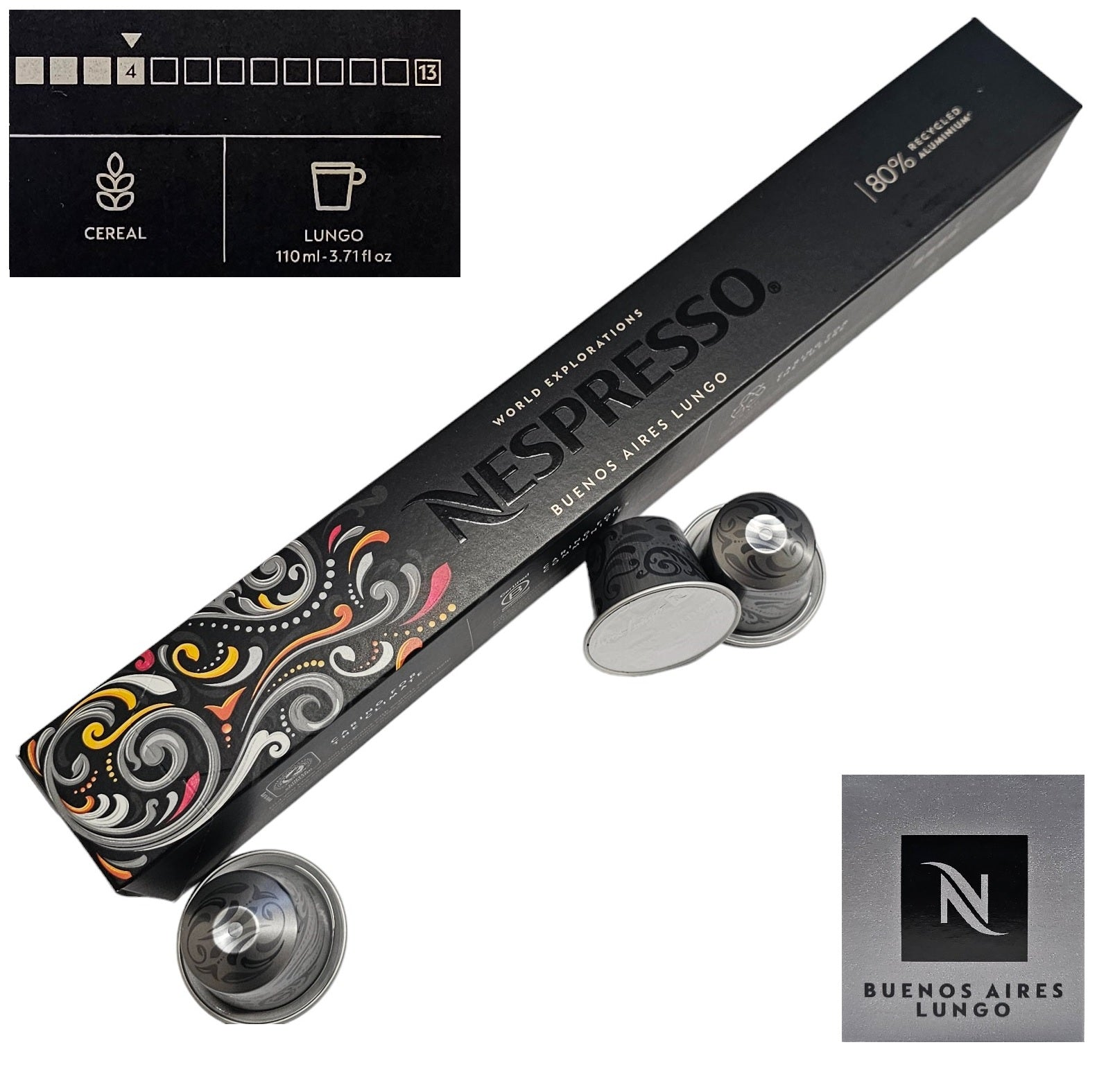 Nespresso CLASSIC Coffee Machine Capsules Pod Sleeve Full Flavour List UK Bulk - Picture 23 of 37