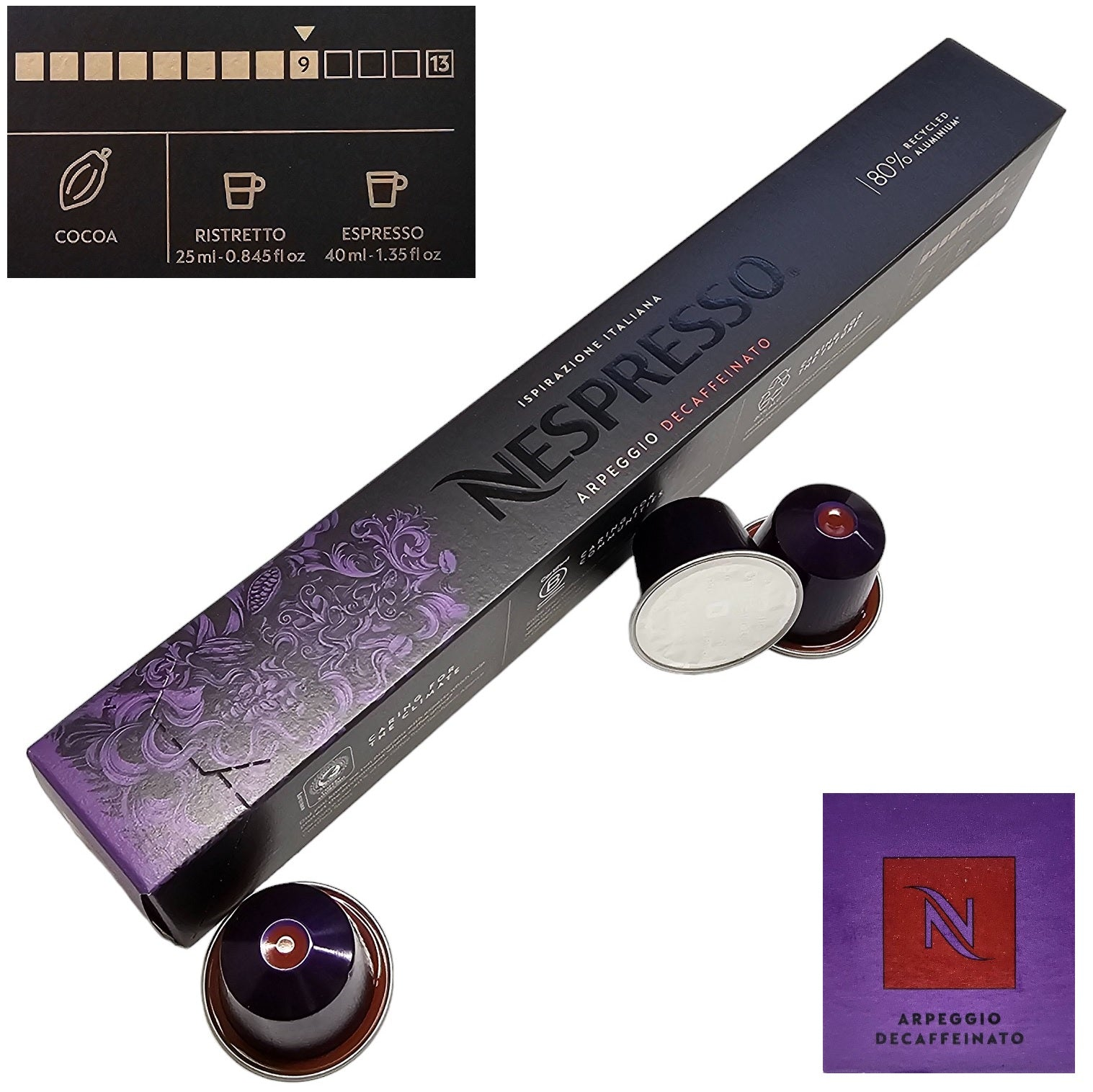 Nespresso CLASSIC Coffee Machine Capsules Pod Sleeve Full Flavour List UK Bulk - Picture 29 of 37