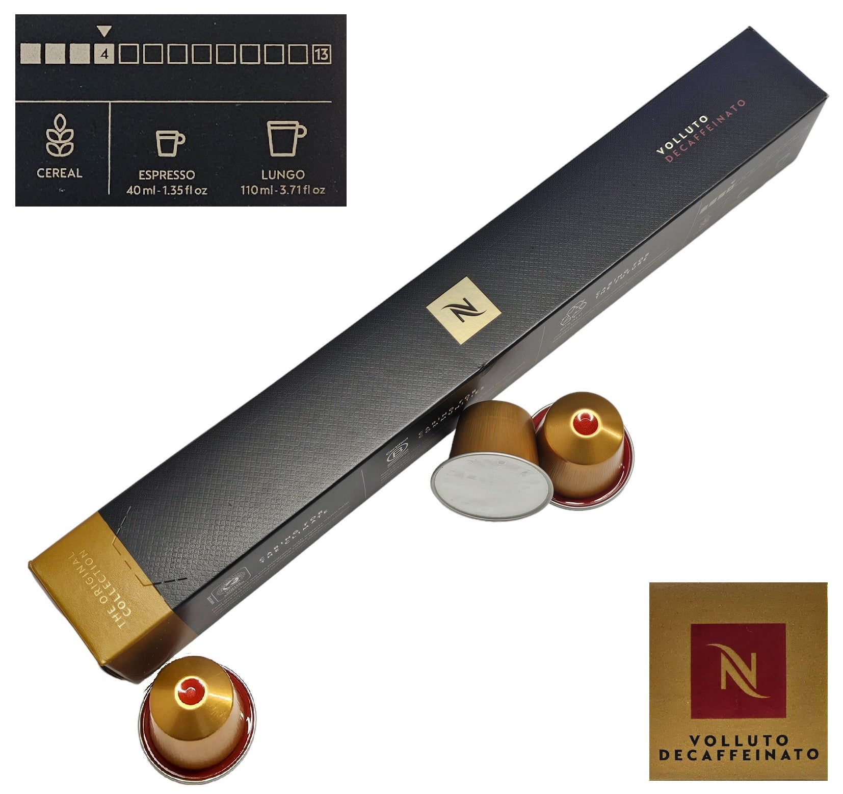 Nespresso CLASSIC Coffee Machine Capsules Pod Sleeve Full Flavour List UK Bulk - Picture 30 of 37