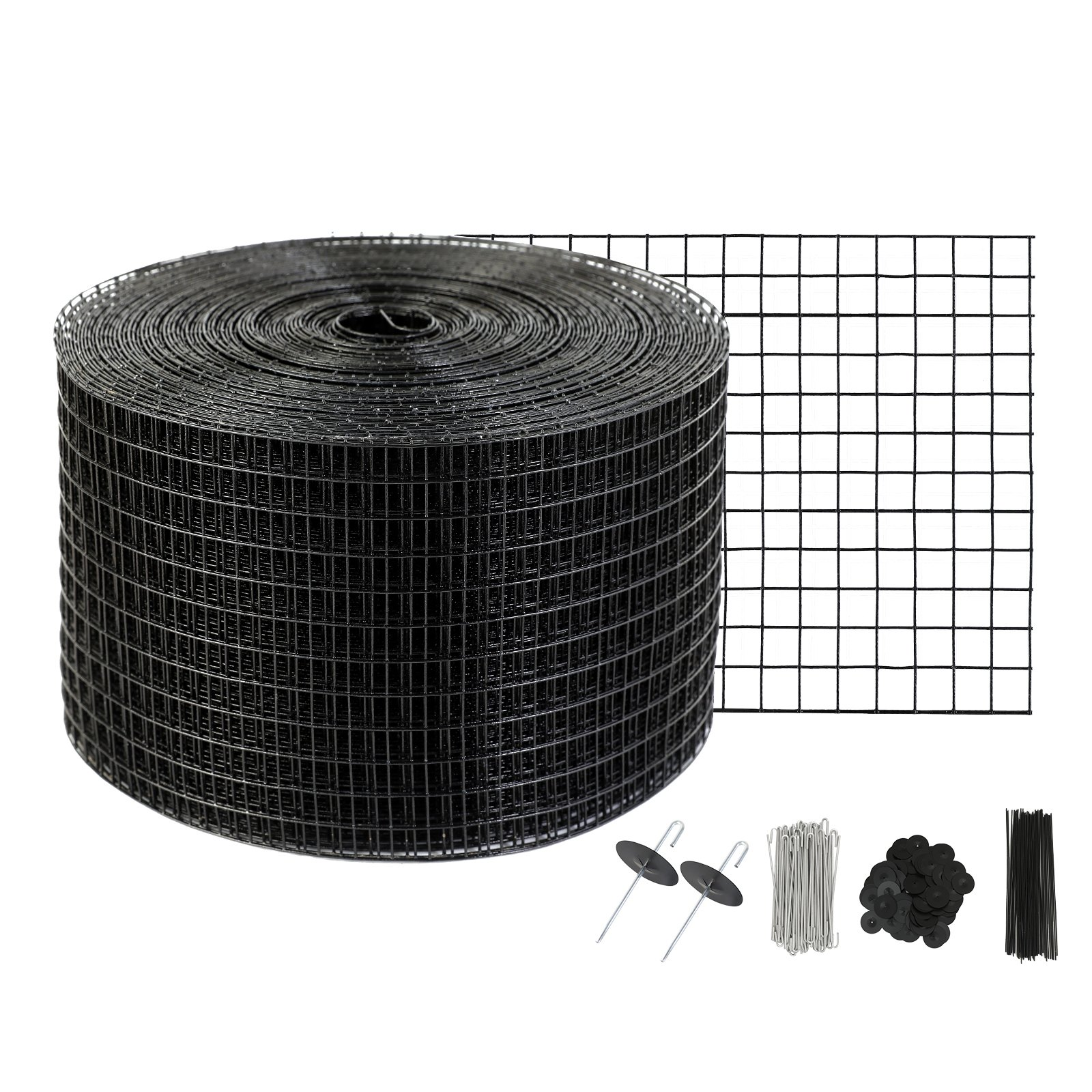 8 inch x 100ft Solar Panel Bird Guard, 1/2 inch Wire Roll Mesh