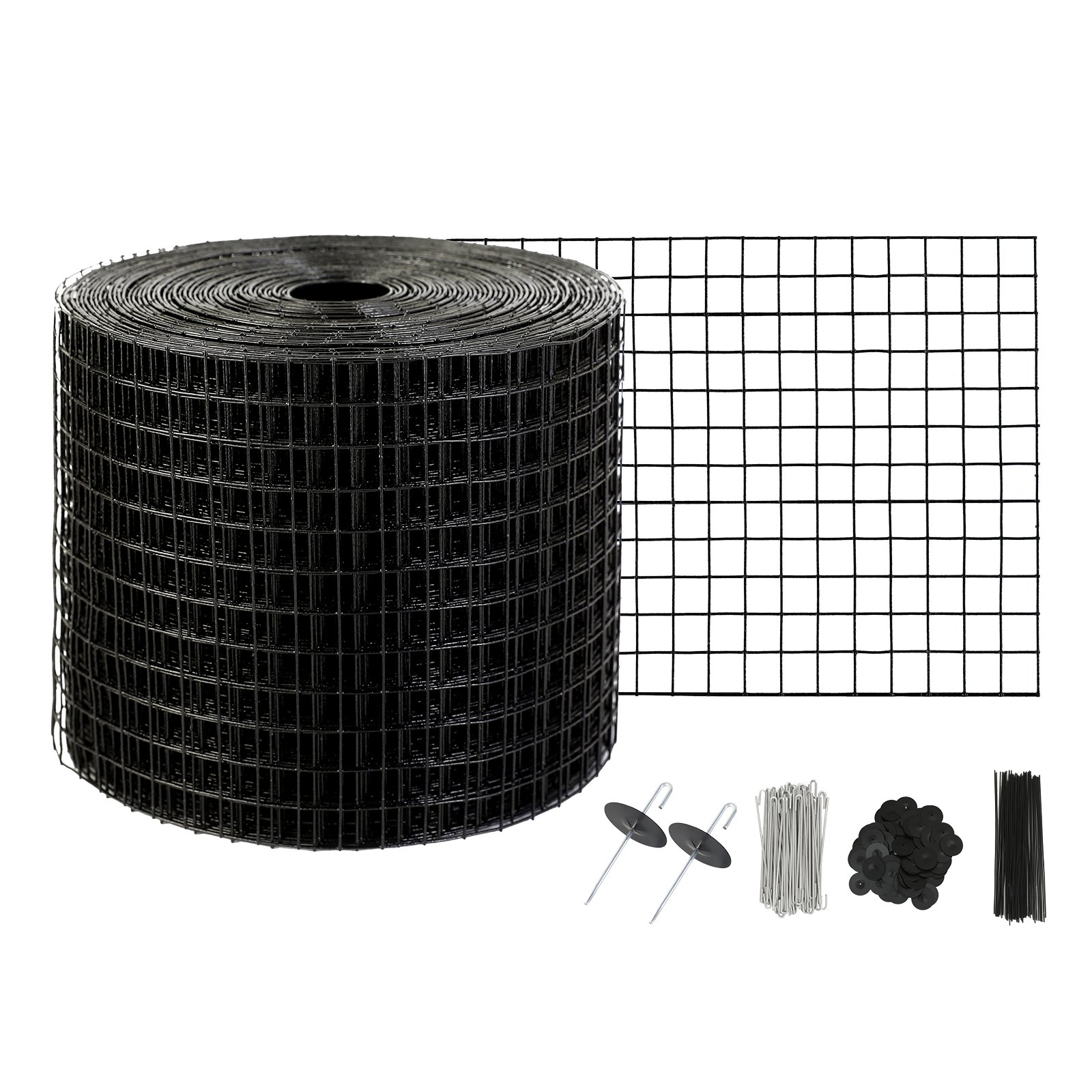 VEVOR 6 inch x 50ft Solar Panel Bird Guard, 1/2 inch Wire Roll Mesh - Picture 2 of 11