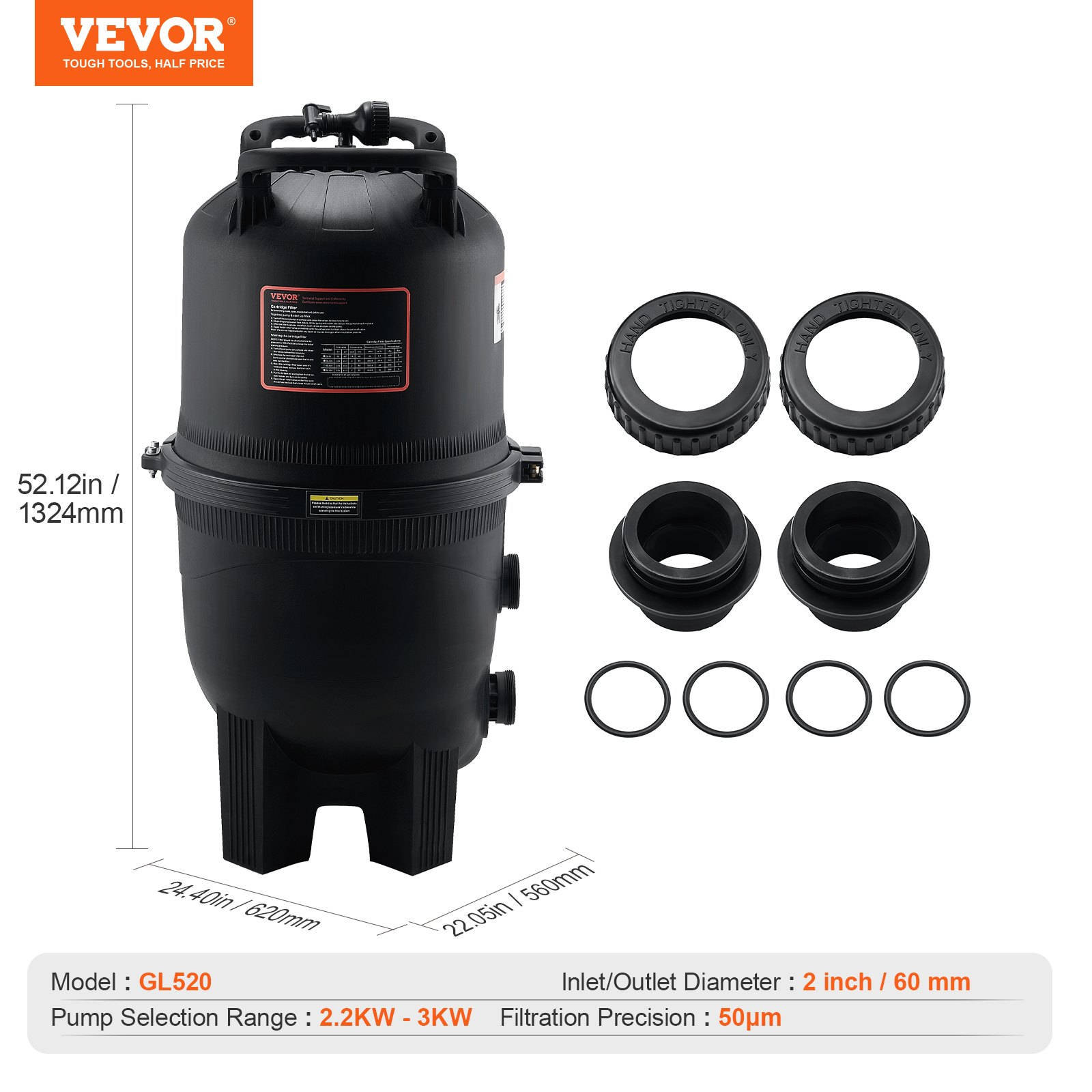 Cartridge Pool Filter, Inflatable Pool