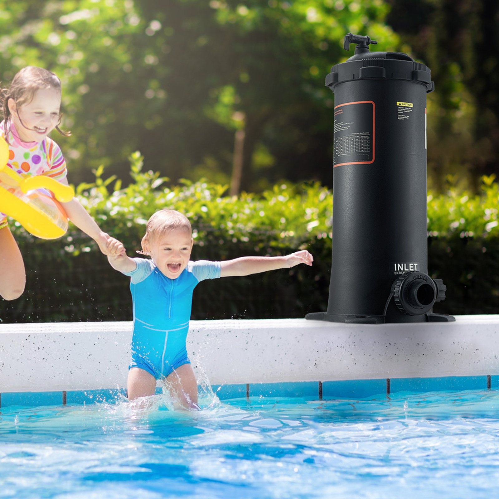Cartridge Pool Filter, Inflatable Pool