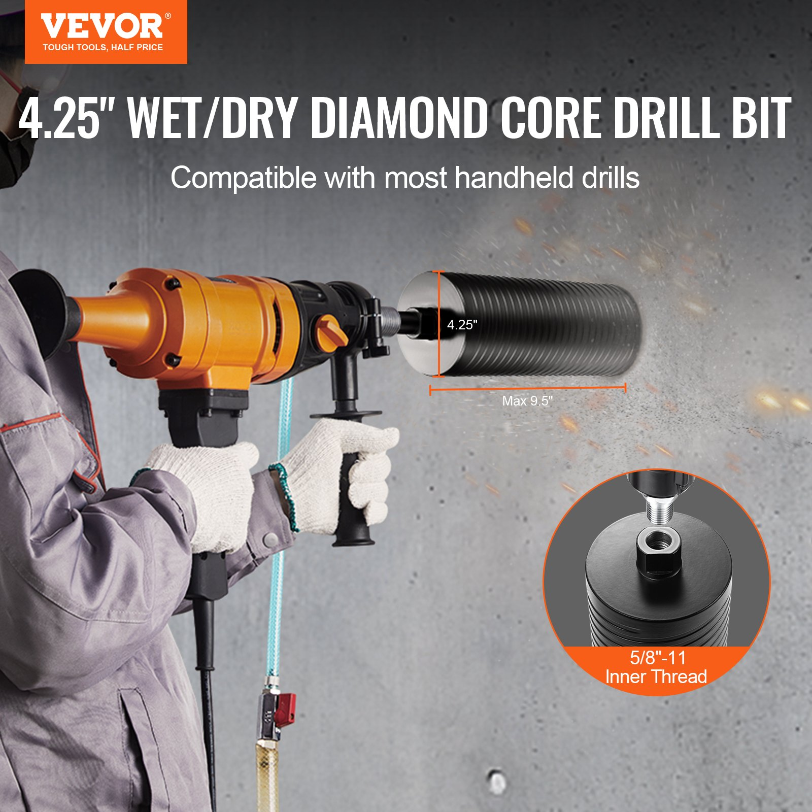 Core Drill Bit, Laser Welding
