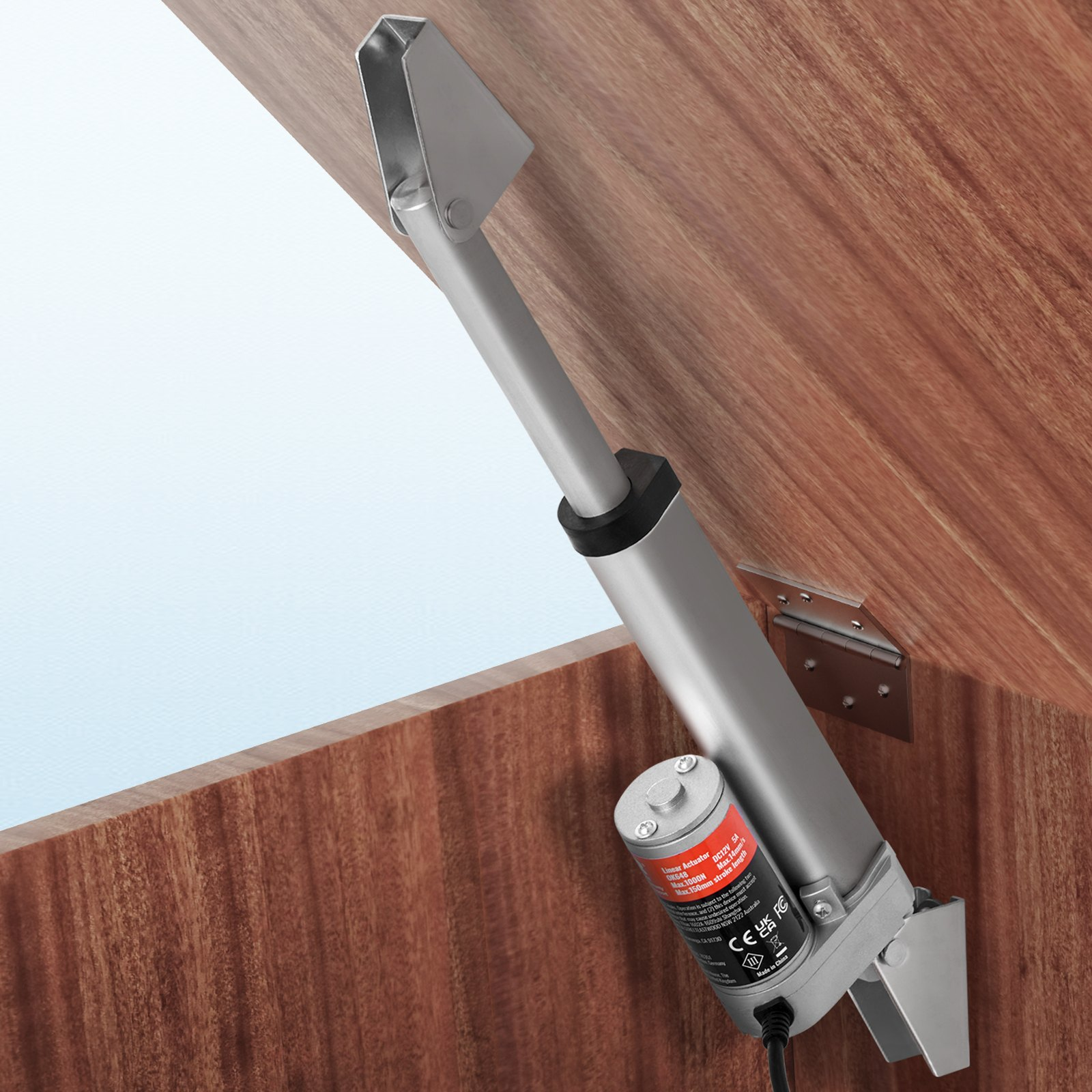 VEVOR Linearantrieb 12V, 4 Zoll High Load 330lbs/1500N Linearantrieb, 0,19"/ - Bild 7 von 10