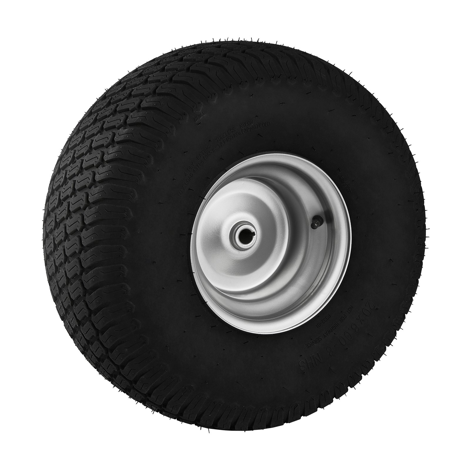 VEVOR Lawn Mower Tires with Rim, for Riding Mowers Lawn Tractors