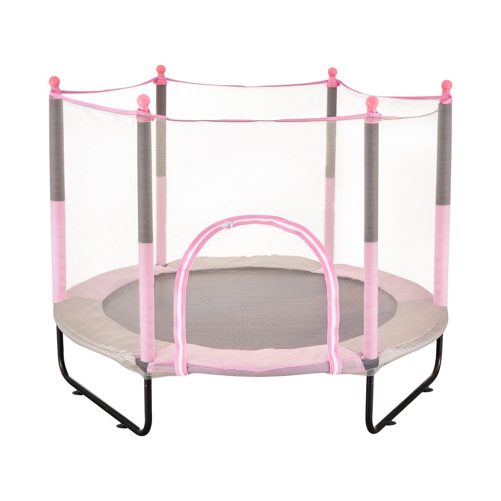 60" Indoor Outdoor Trampoline for Kids with Safety Net | Durable, Easy to Instal - Picture 10 of 10