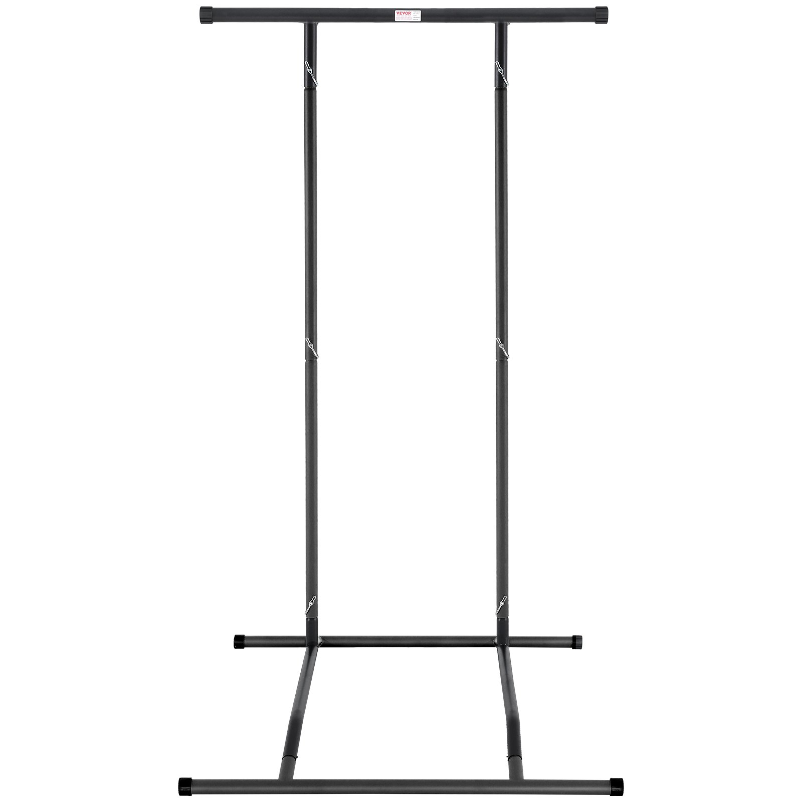 Power Tower Dip Station, Adjustable Pull Up Bar, 220 lbs Capacity, Black